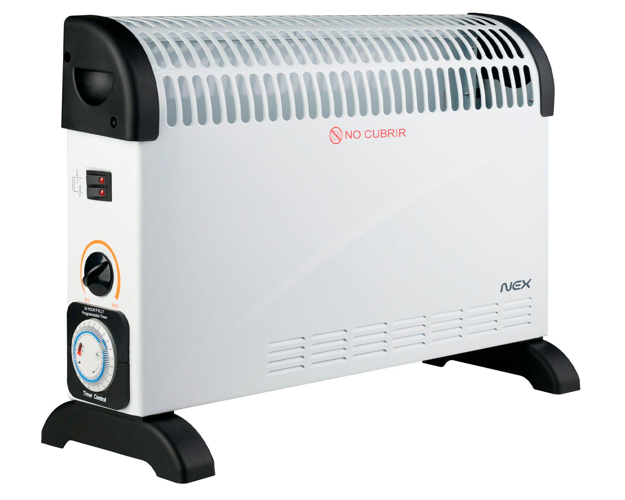 Convector eléctrico EC2000T 1800W blanco-2