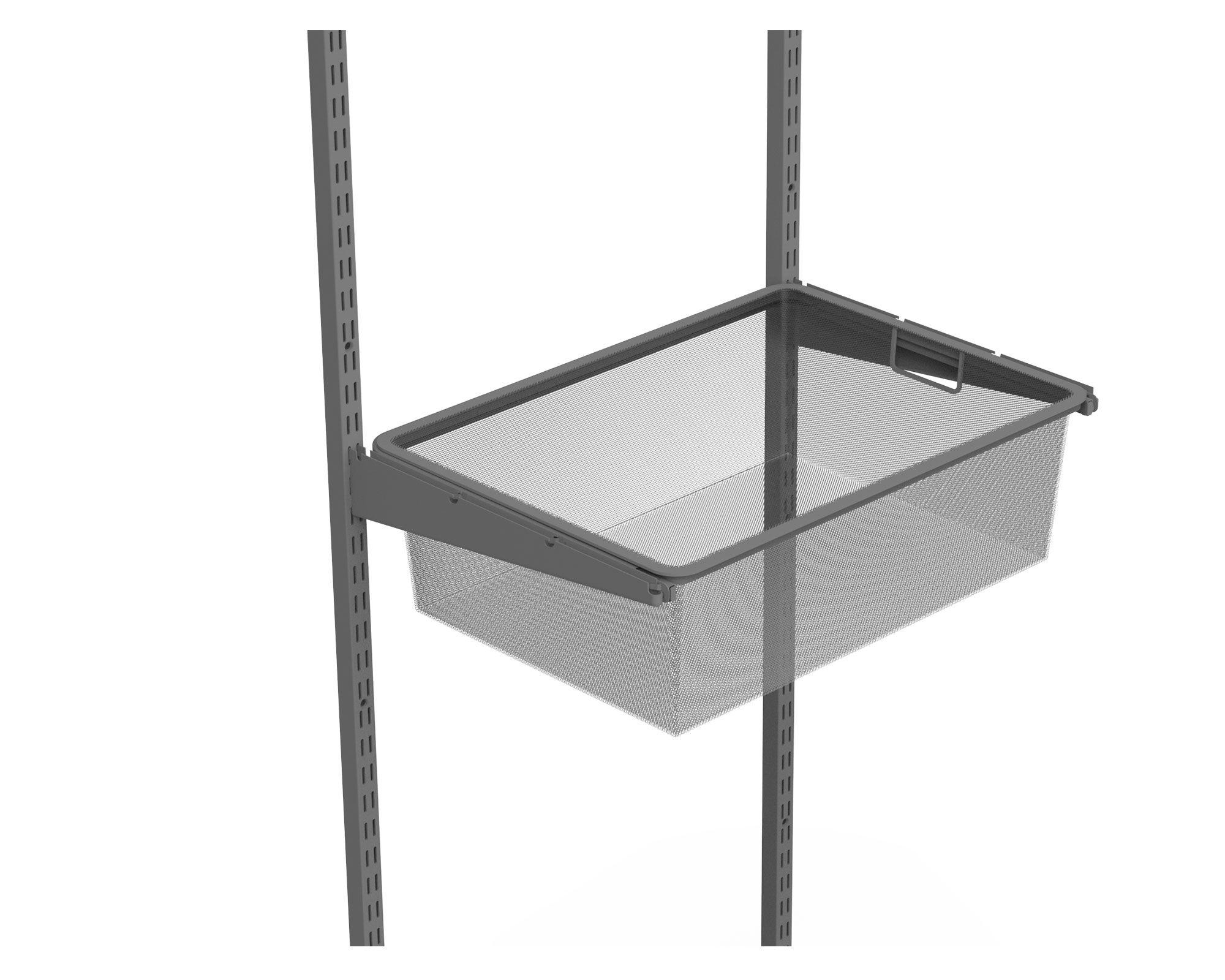 Canasto marco malla grafito 18.5x52.7x42.7 cm-3