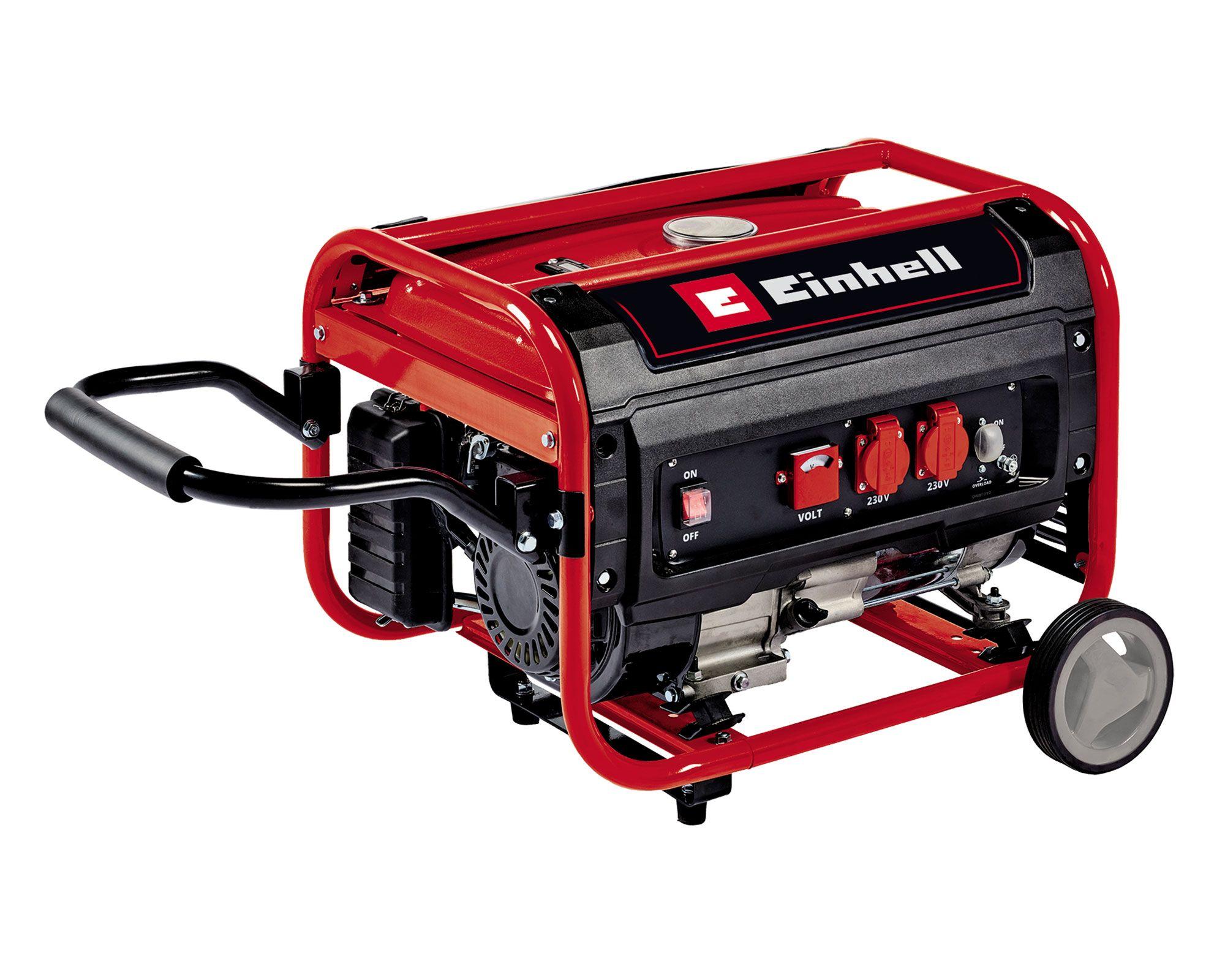 Generador a gasolina manual 3100W 15 lt TC-PG 35/E5 Einhell-0