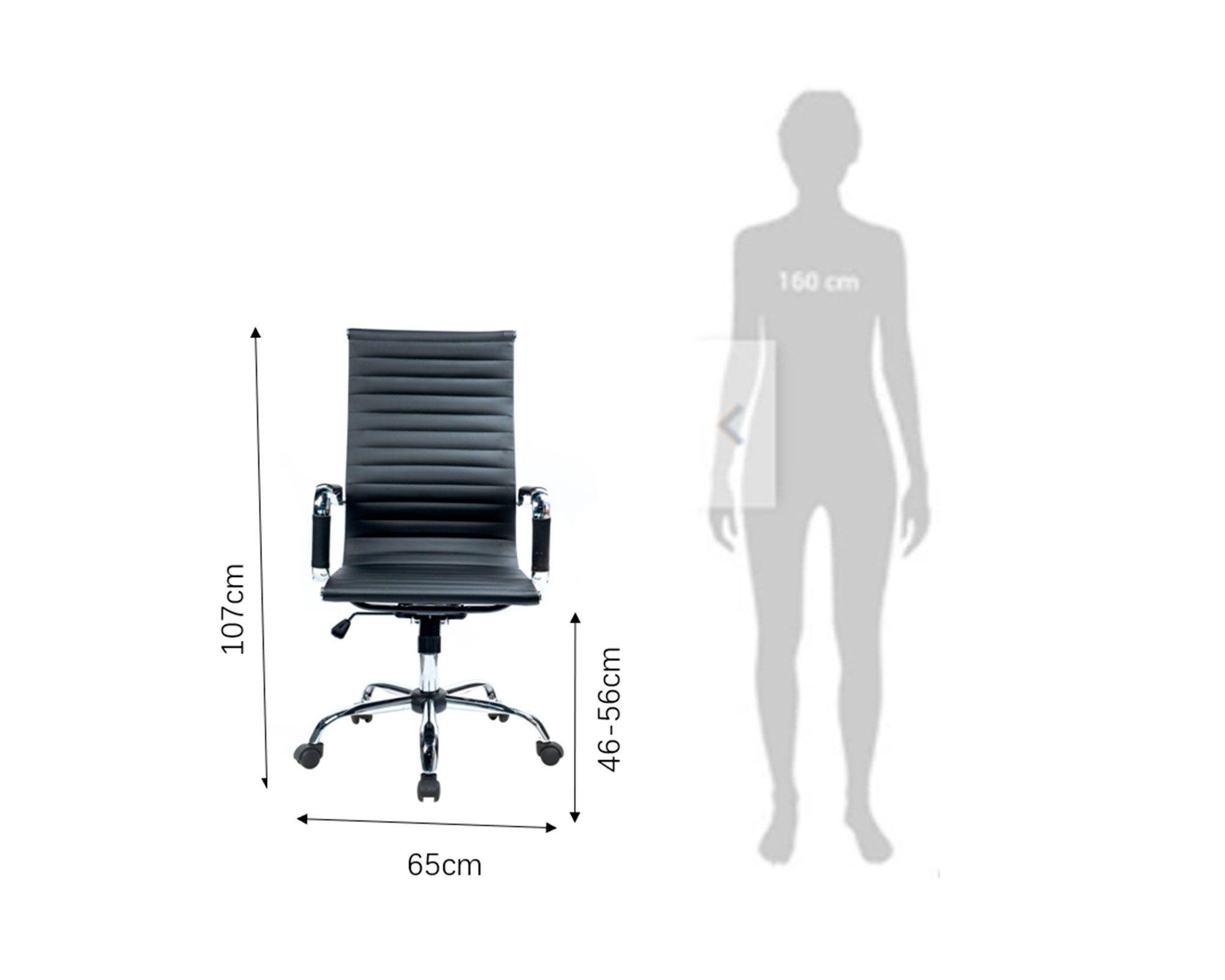 Silla ejecutiva Margo negro-2