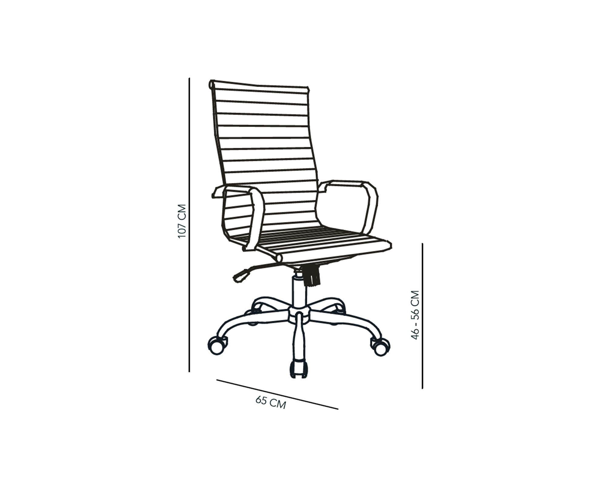 Silla ejecutiva Margo negro-3