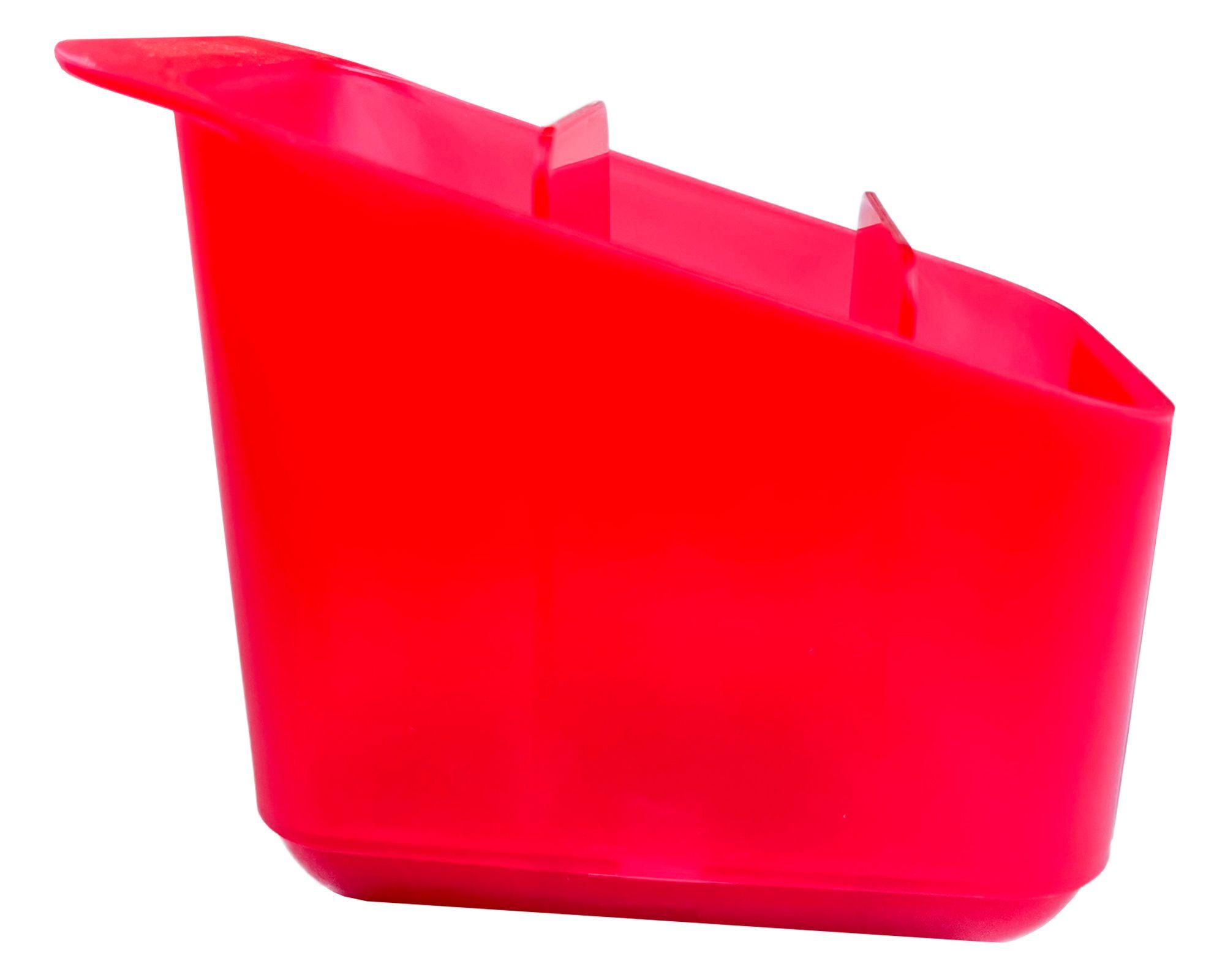 Escurridor de cubiertos 15.3x8.8x13 cm rojo-1