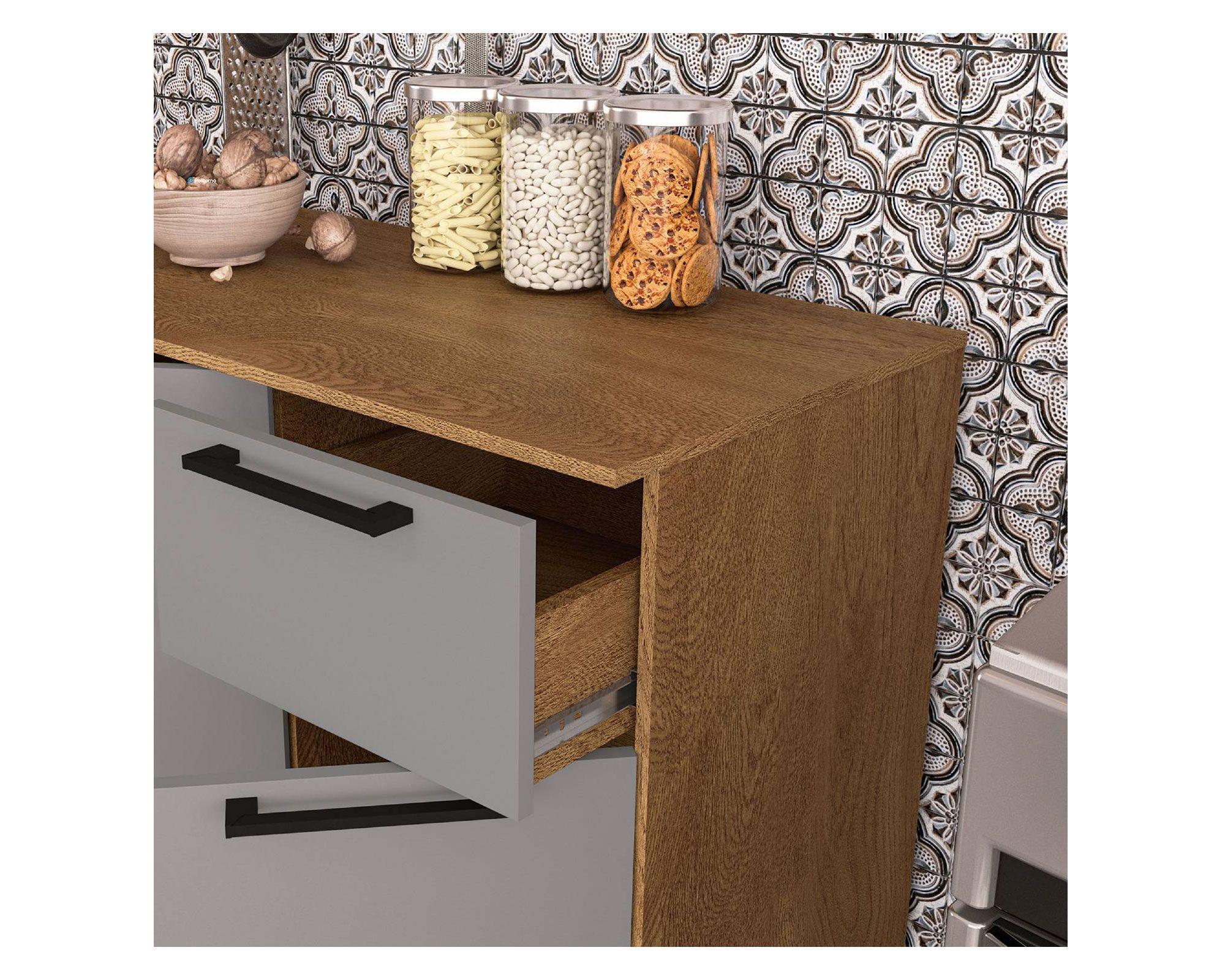 Kit Cocina 9 puertas 1 cajón Madri 183x232.4x44.8 cm-4