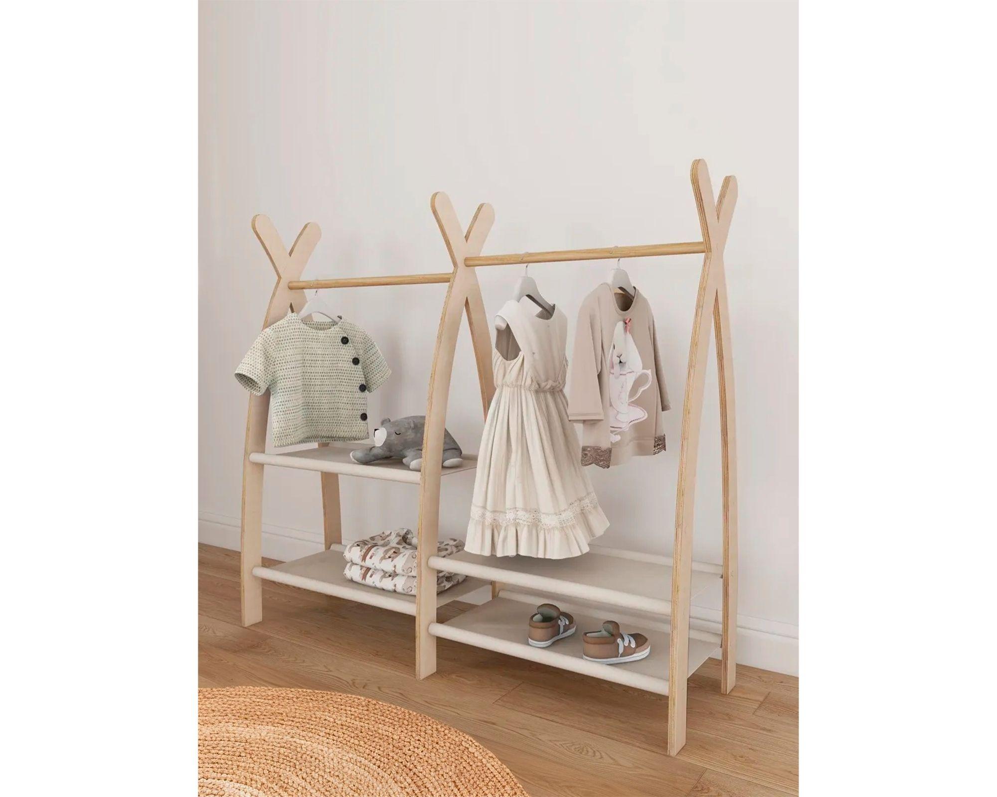 Clóset Infantil 96x106x32 cm-3