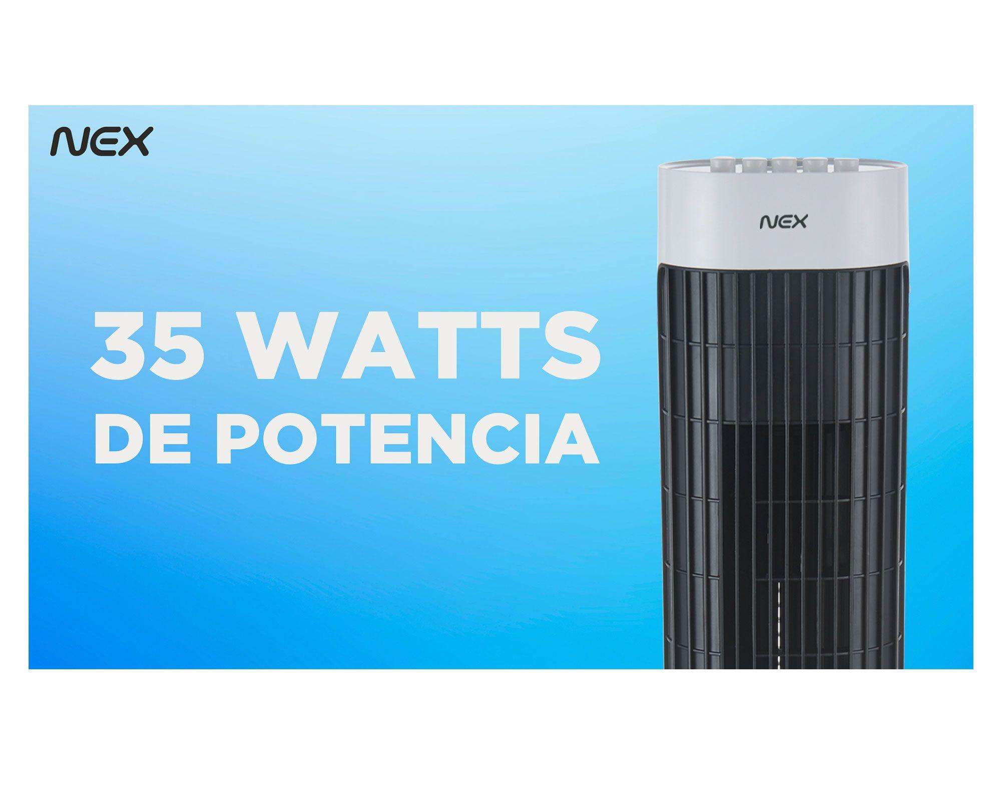 Ventilador torre 35W TWF4500 Nex-9