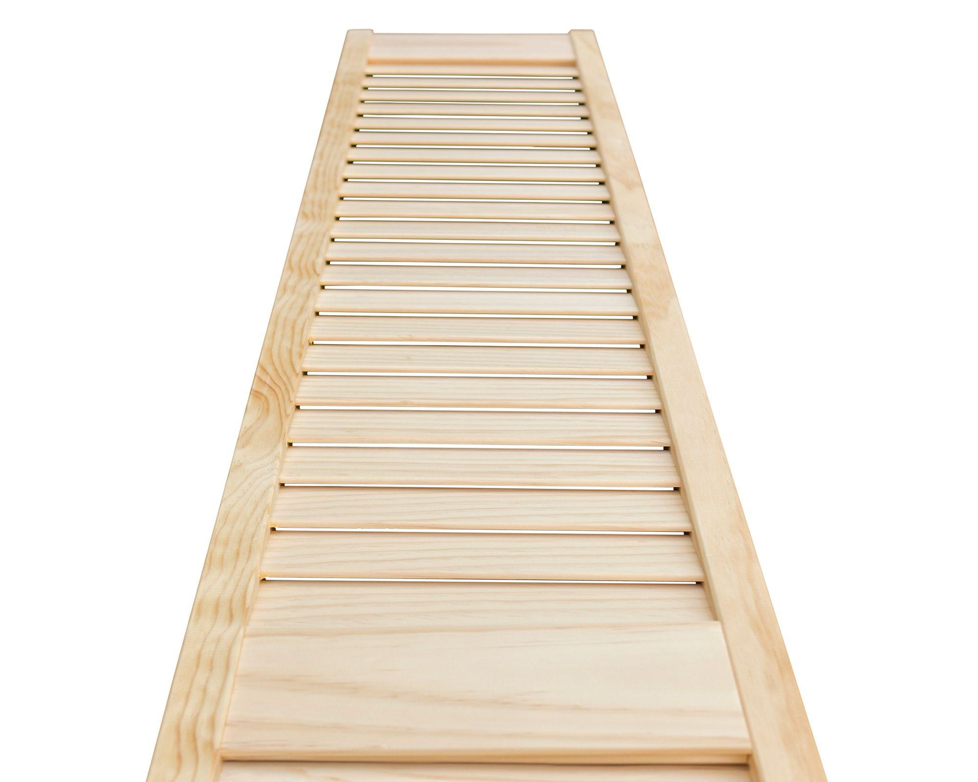 Puerta Clóset Hoja Celosía 40x200 cm Pino Radiata Temsa-3