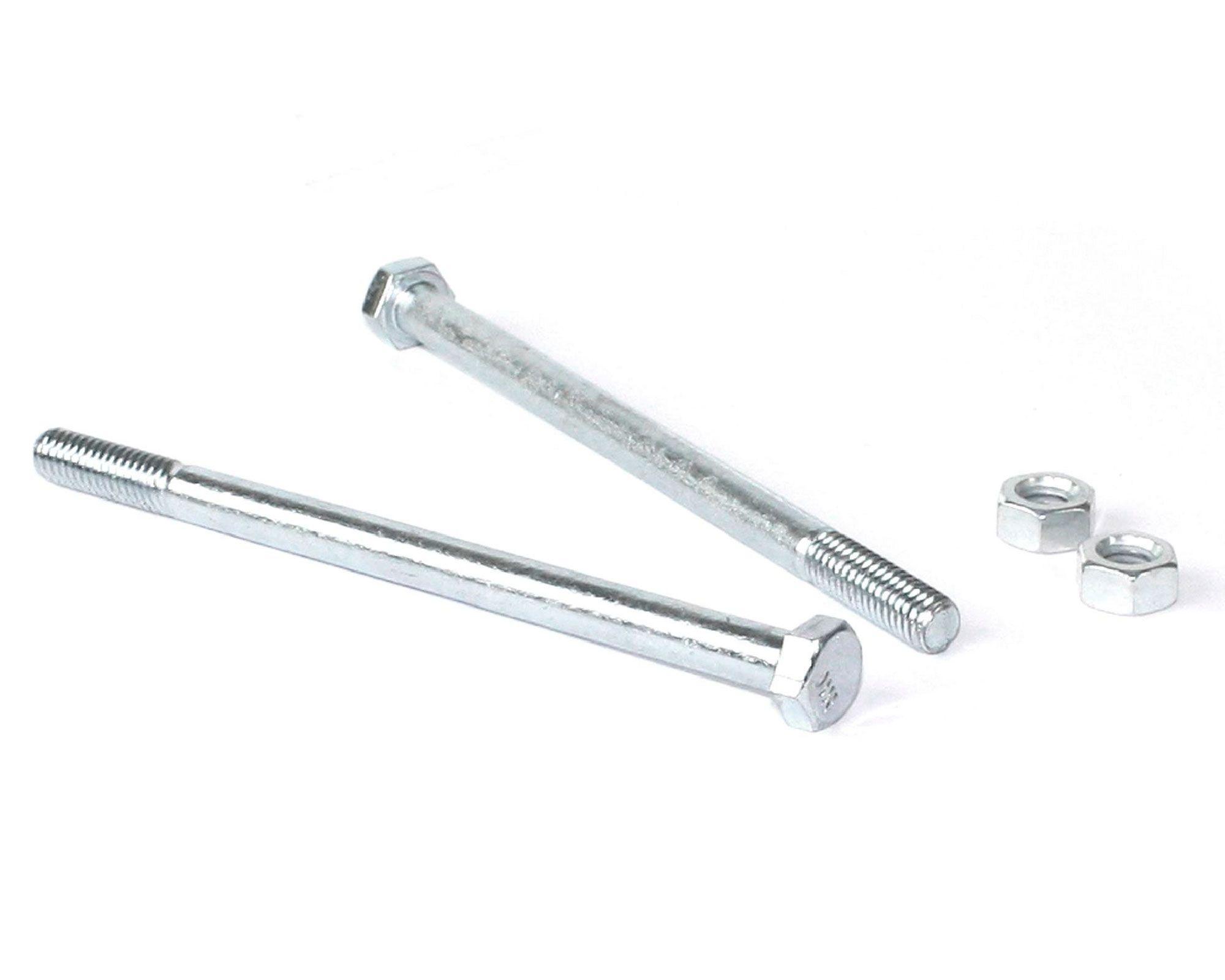 Perno hexagonal g2 con tuerca 5/16x5 zincado brillante 4 unid. Easy Fix-0