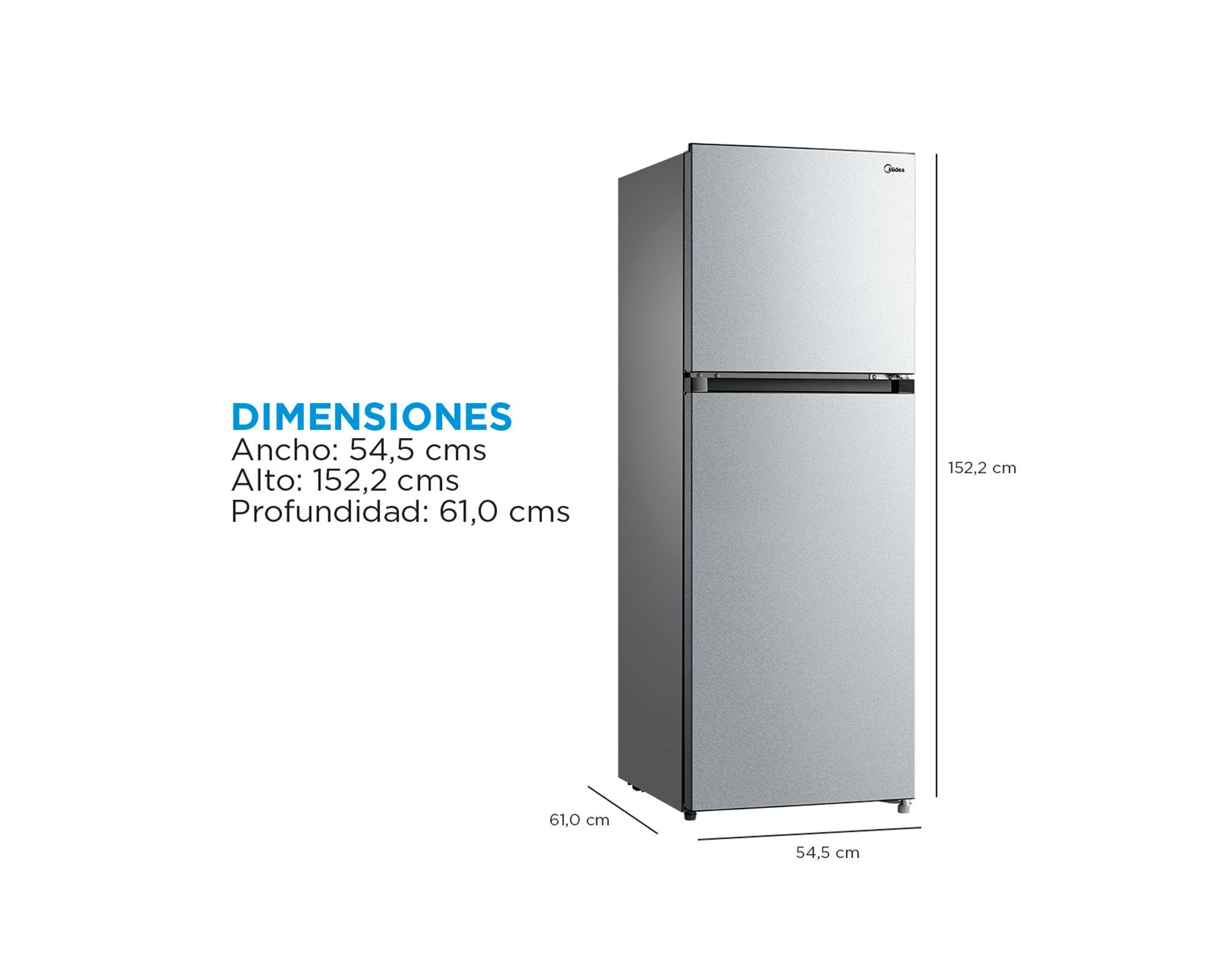 Refrigerador Top Mount no frost 236 litros MDRT346MTF50 silver-5