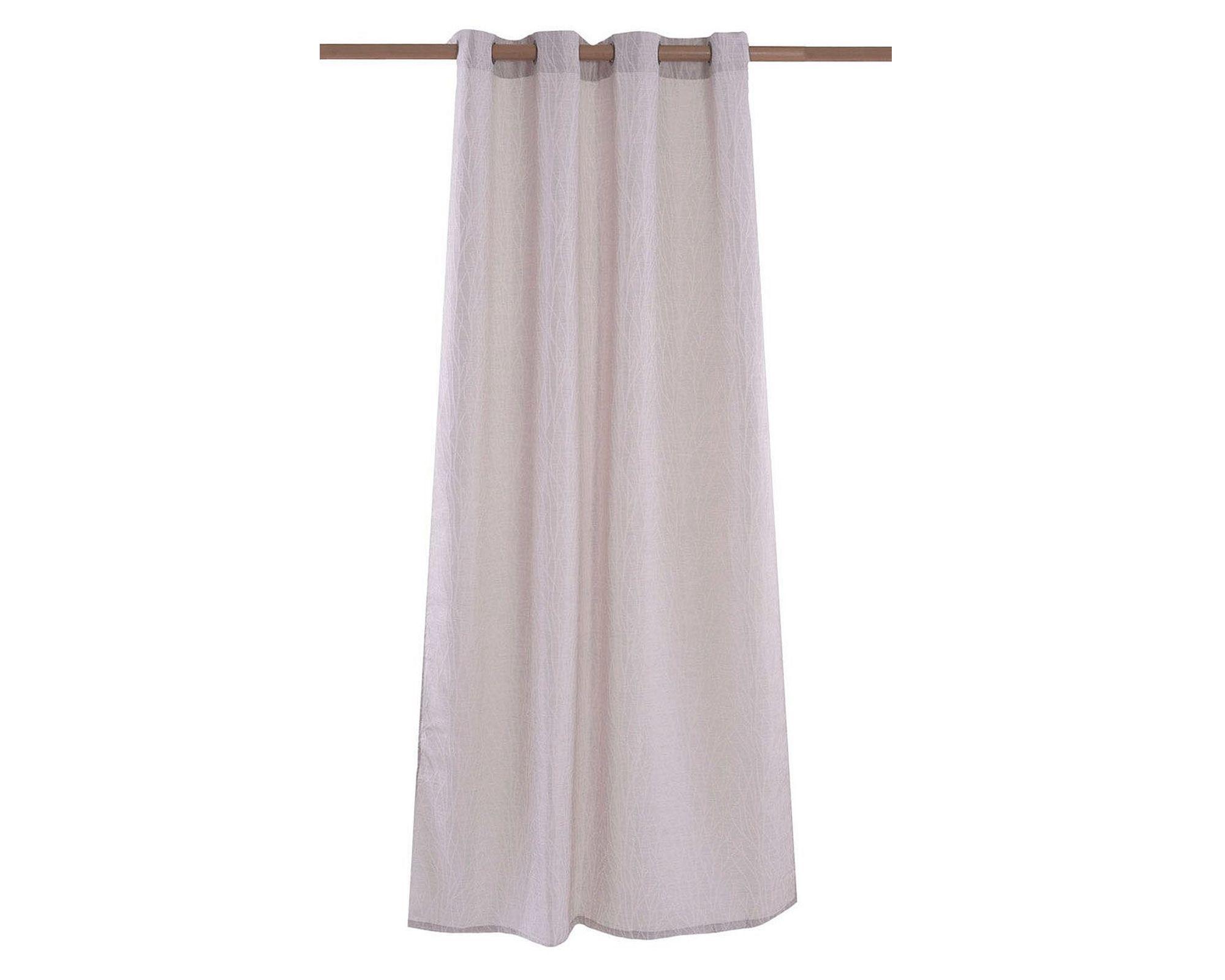 Cortina 140x230 cm Jacquard taupe Dib-0