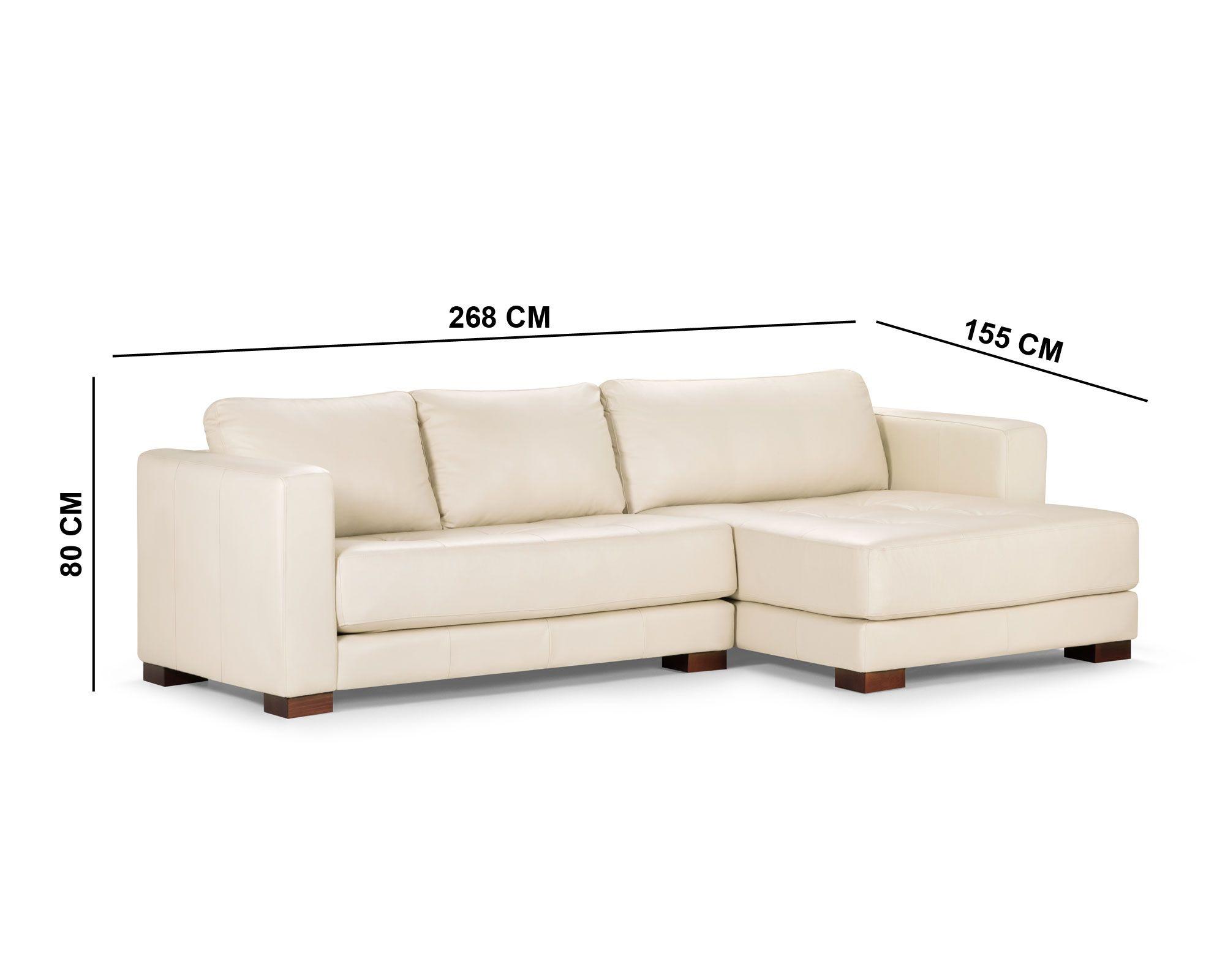 Sofá seccional Copeland derecho beige Rosen.-6