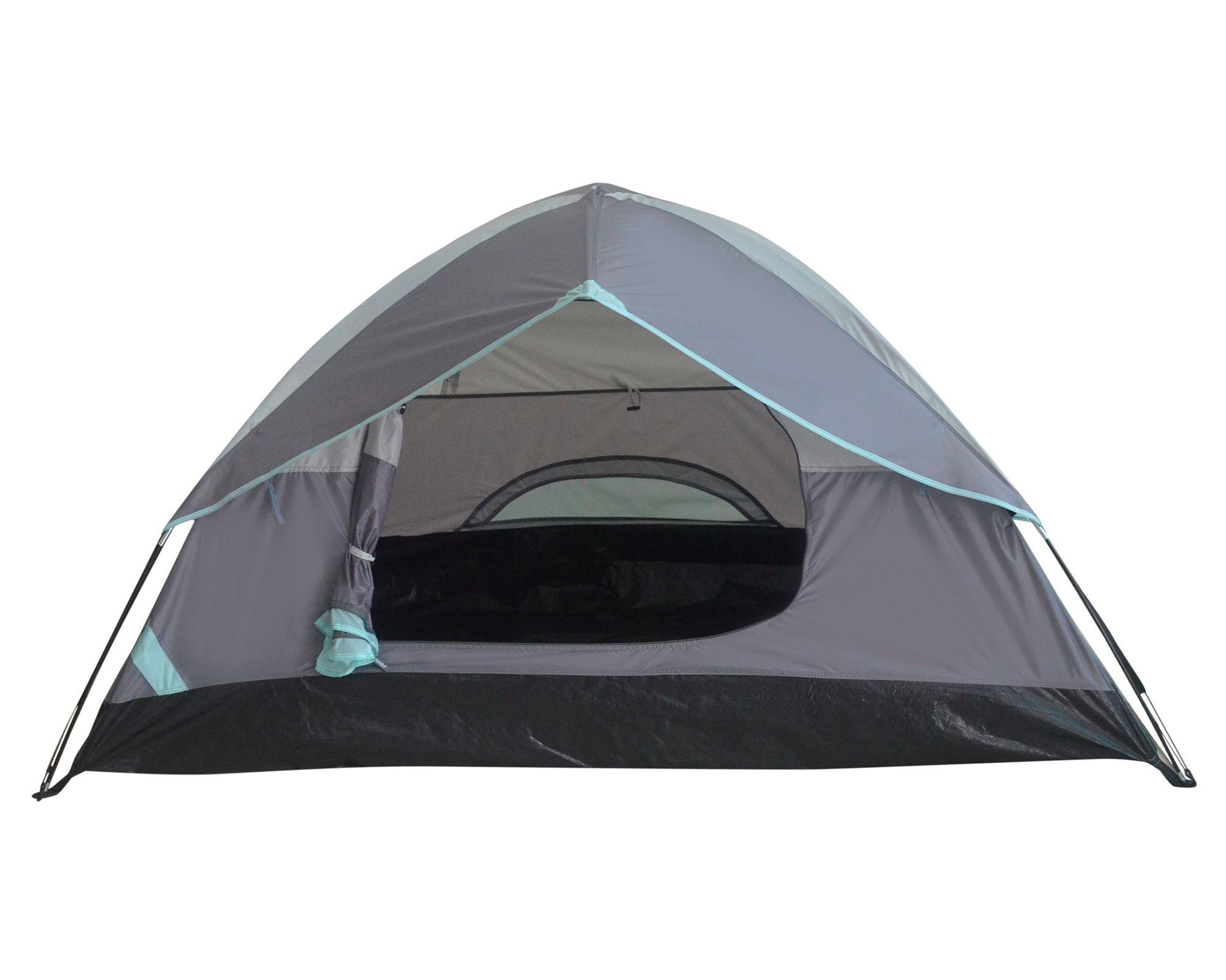 Carpa Valencia gris 110x200x120 cm 2 personas-0