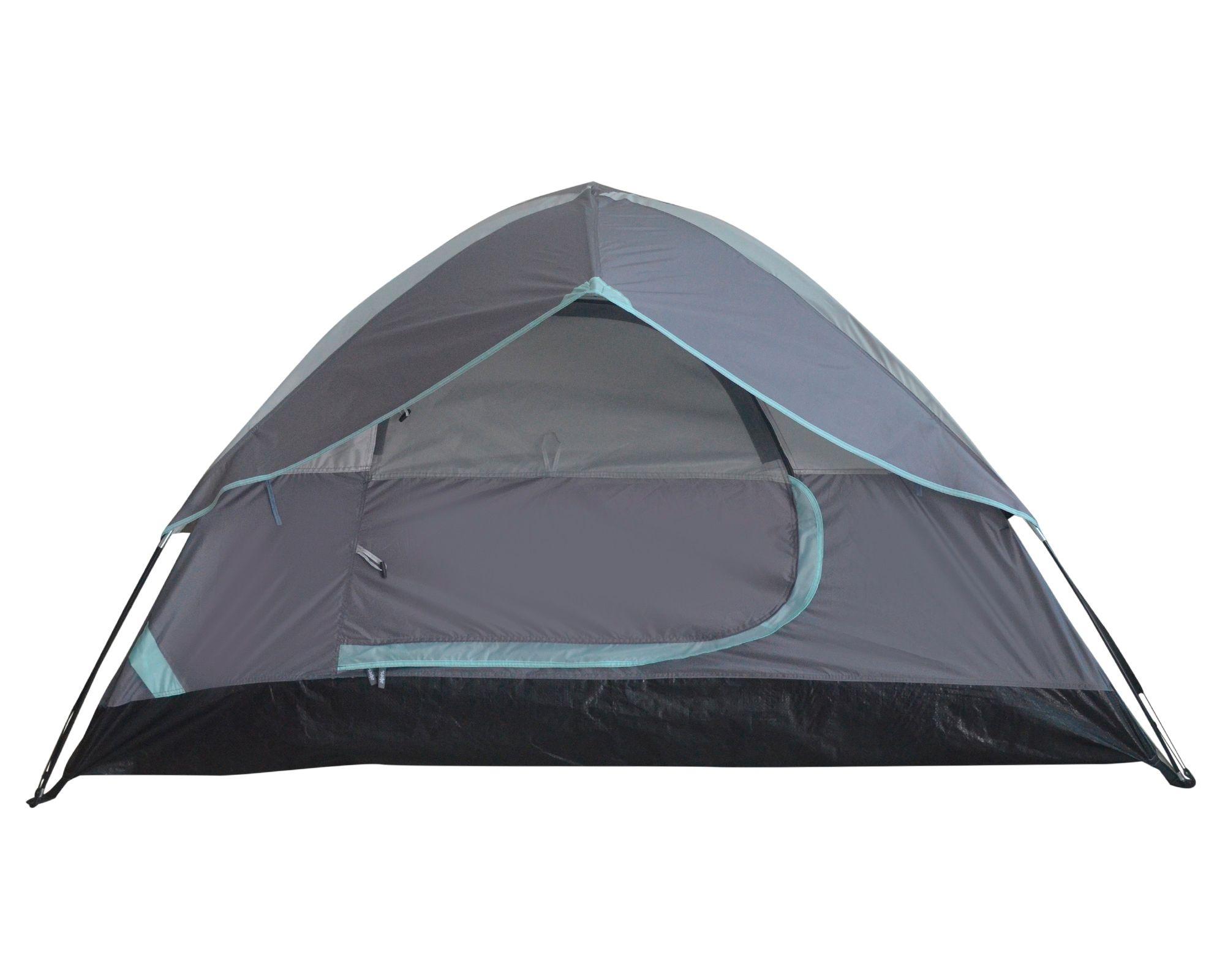 Carpa Valencia gris 110x200x120 cm 2 personas-1