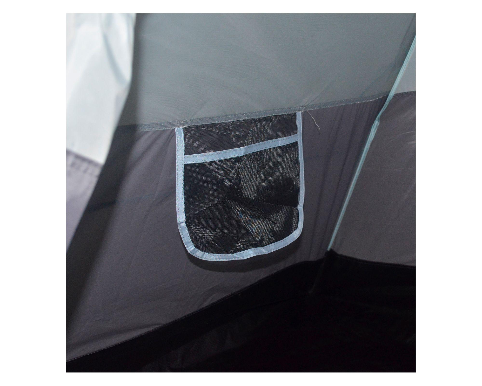 Carpa Valencia gris 110x200x120 cm 2 personas-5