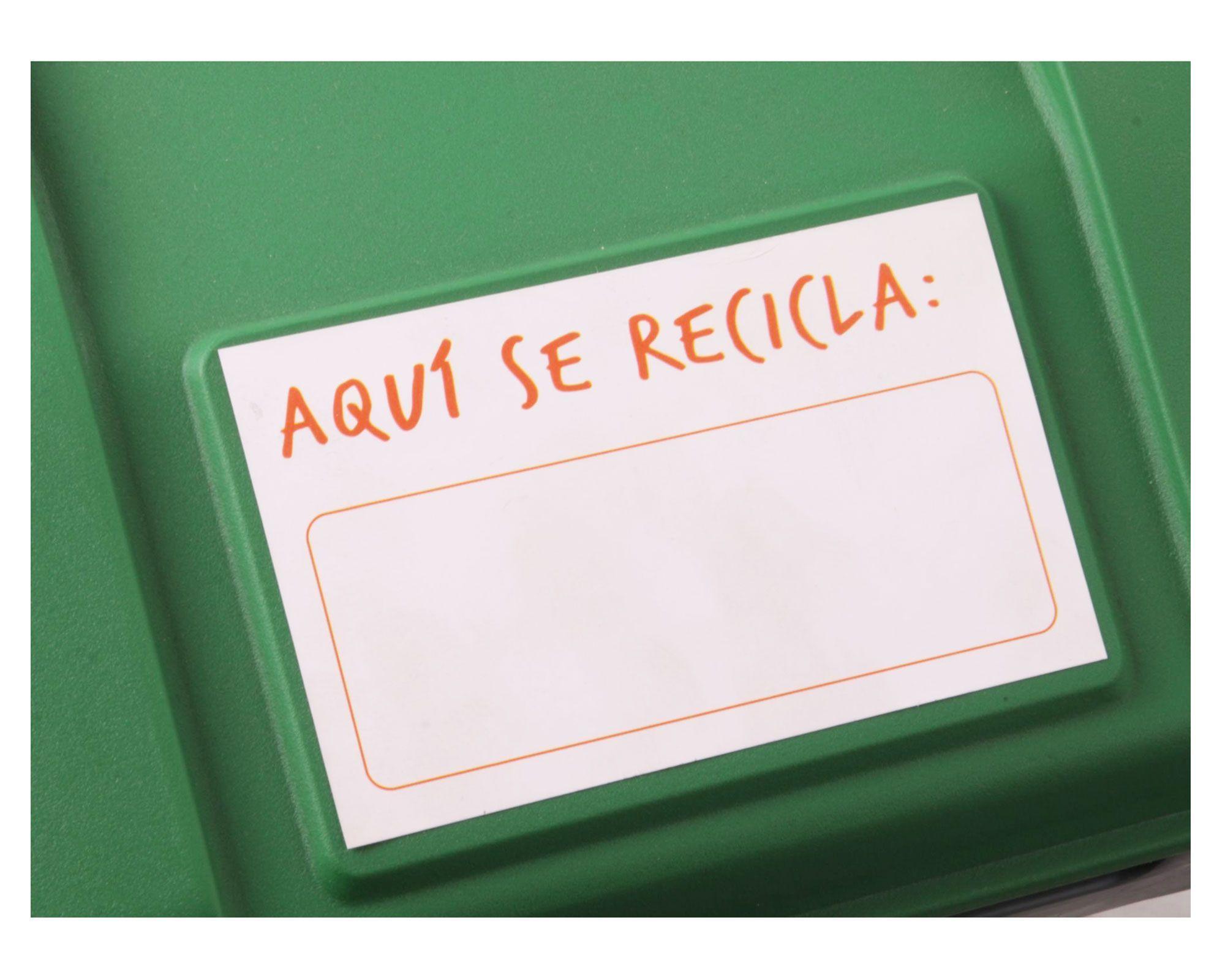 Basurero reciclaje 50 litros tapa Wenco-1