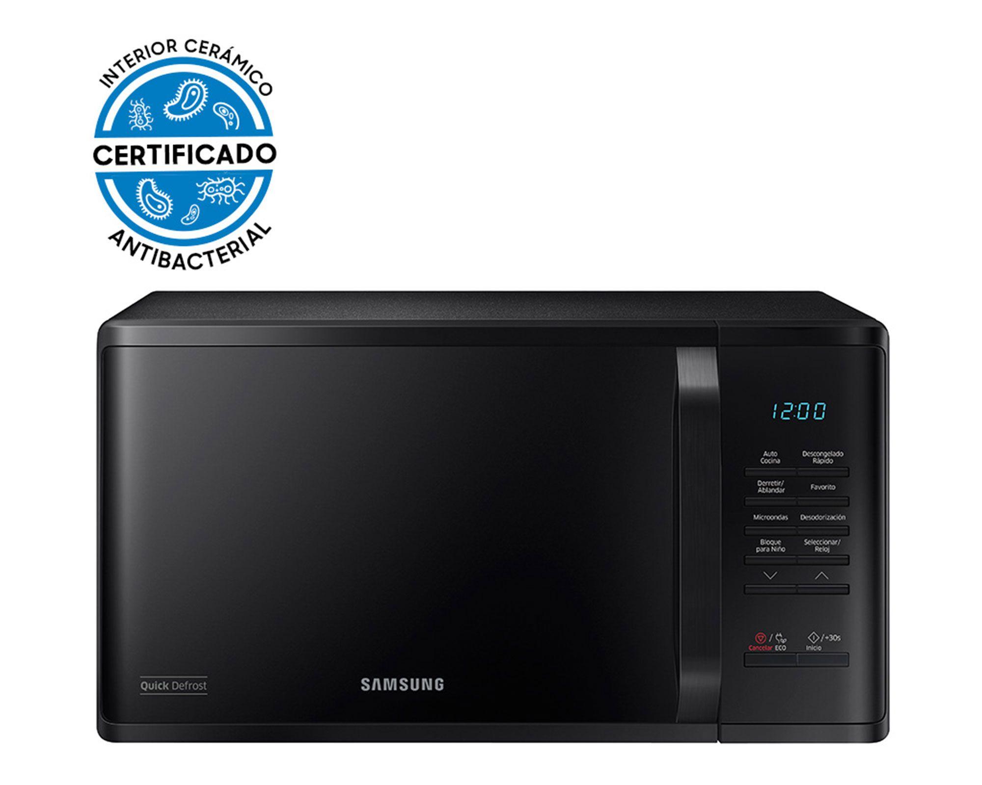 Microondas digital 23 litros MS23K3513AK negro Samsung-1