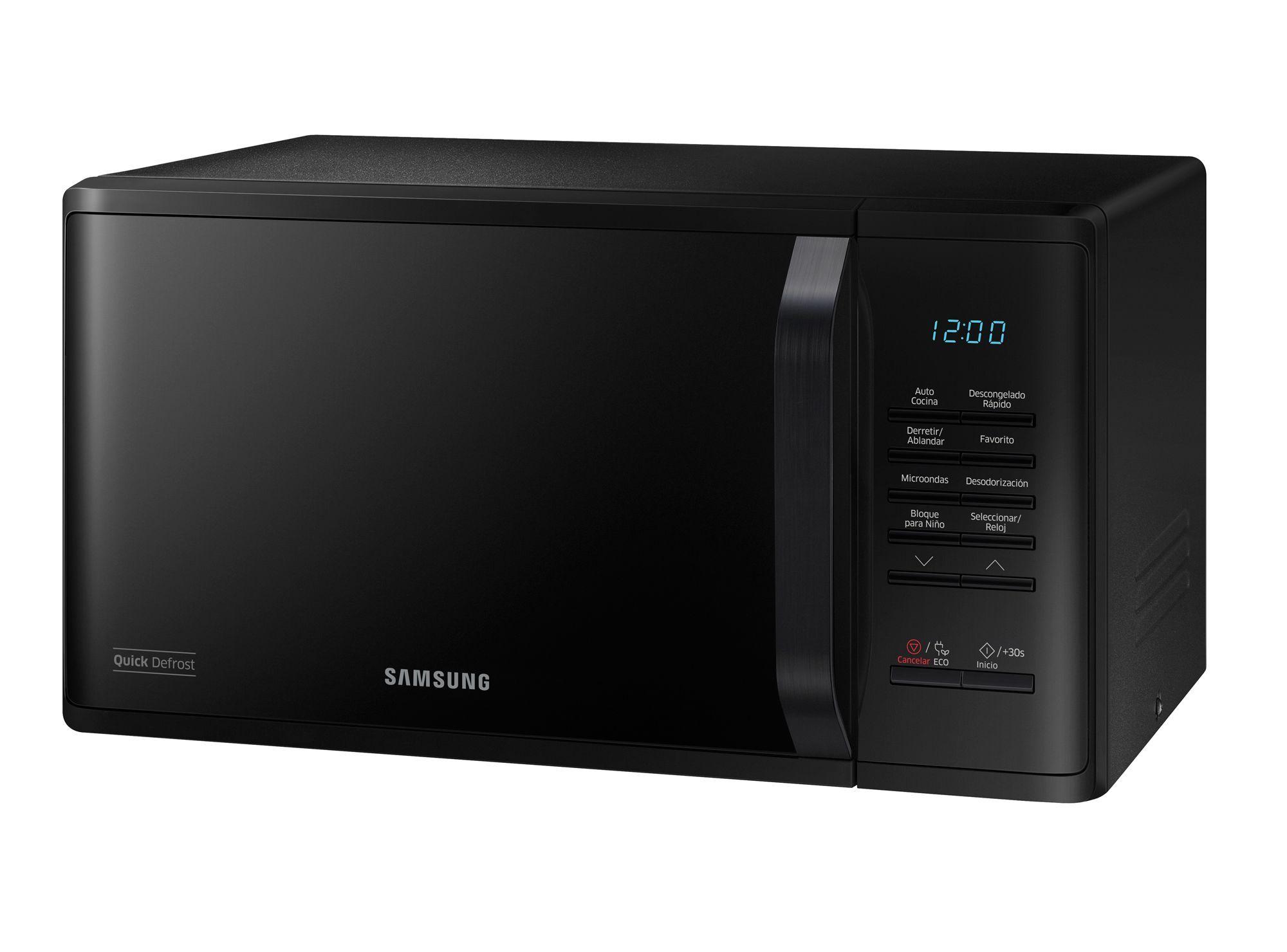 Microondas digital 23 litros MS23K3513AK negro Samsung-2