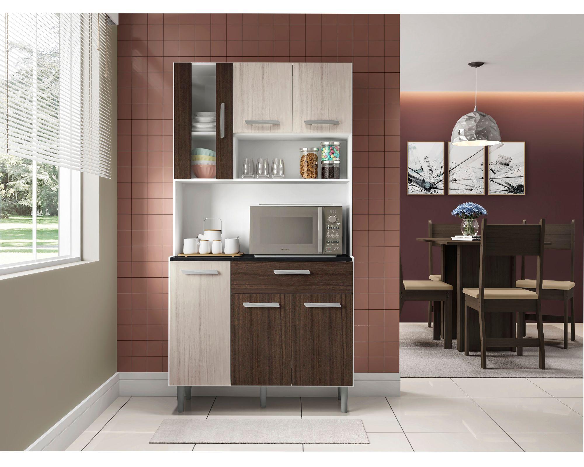 Kit cocina 6 puertas 1 cajón Kerly Home Mobili-3