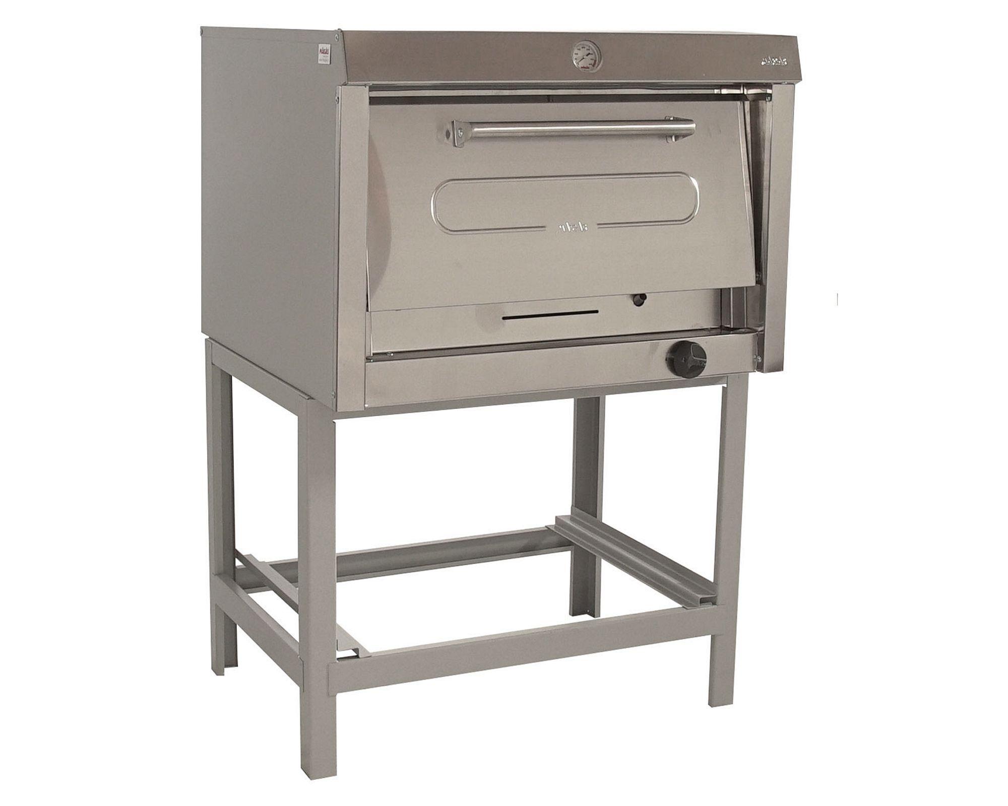 Horno a gas 1 cámara 6EA151R silver Maigas-0