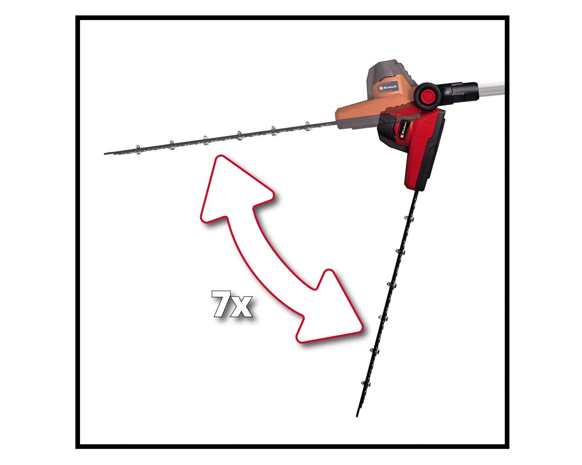 Cortaseto altura inalámbrico 18V GC-HH 18/45 Li T-Solo Einhell-3