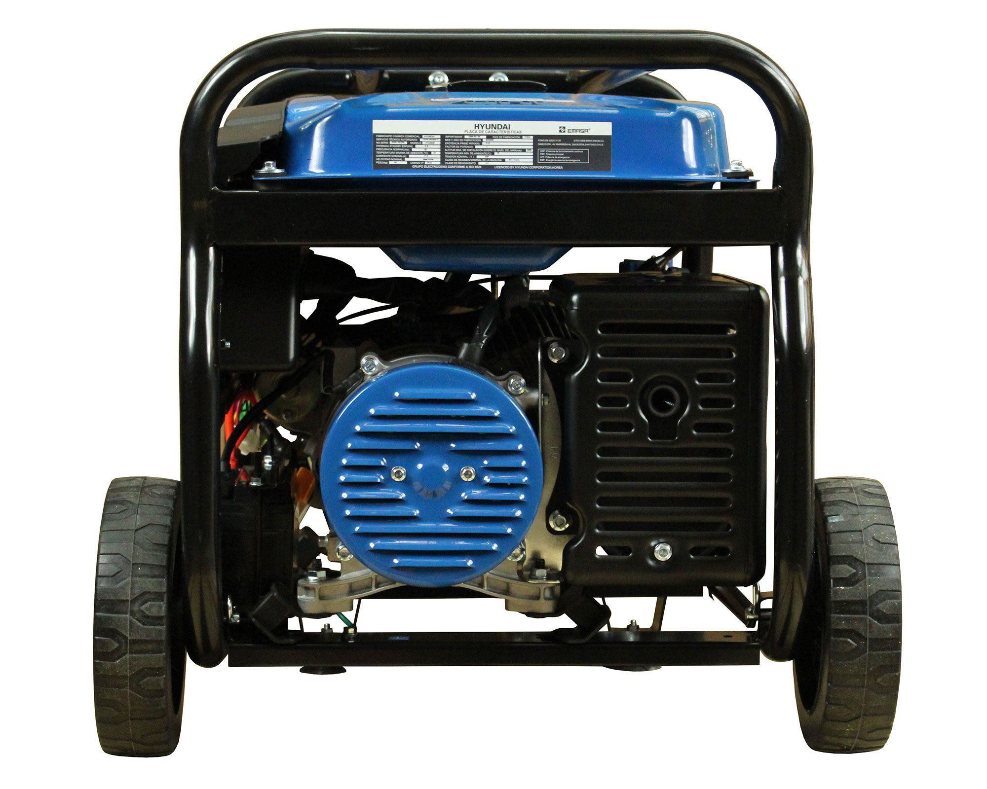 Generador a gasolina eléctrico/manual 2800W 15 lt 82HYG4050E Hyundai-3