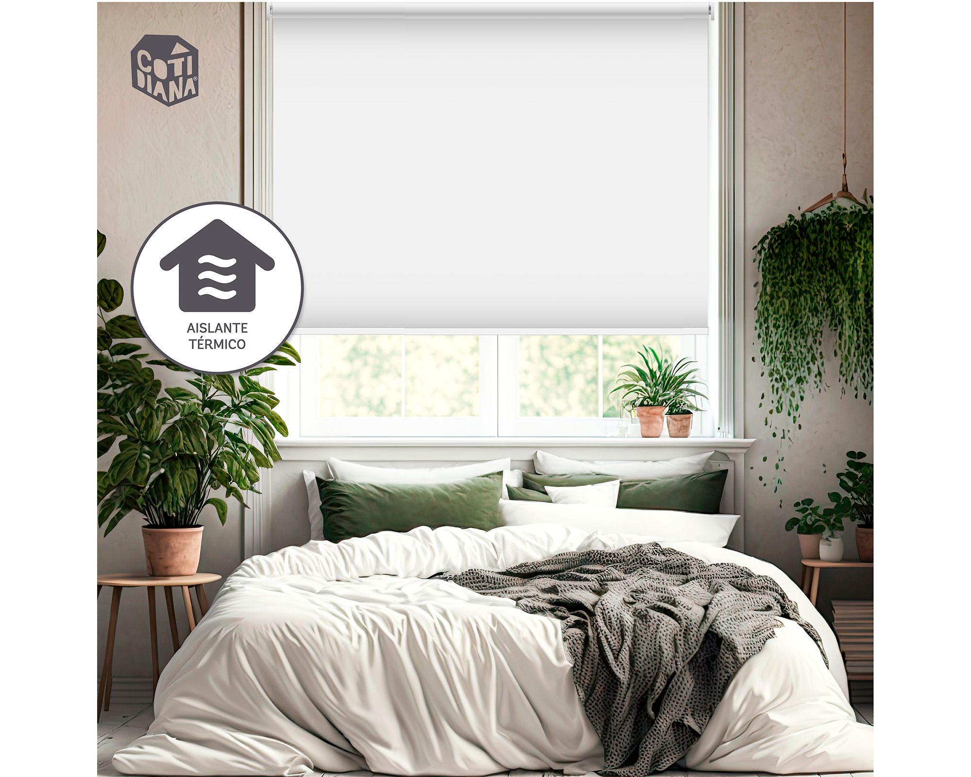 Cortina roller blackout 180x250 cm café Cotidiana-7