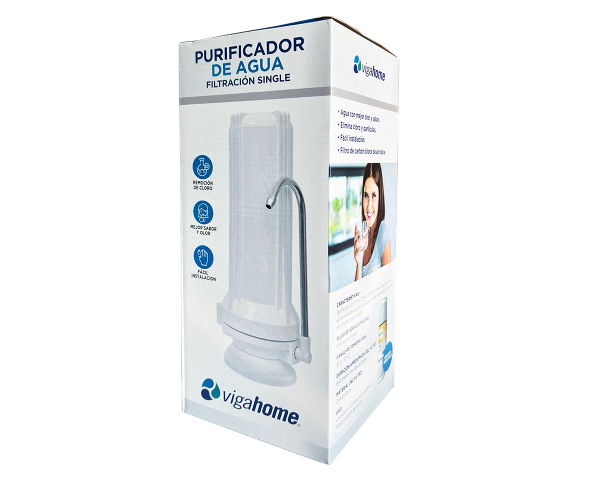 Purificador de agua Single sobre mesada Vigahome.-2