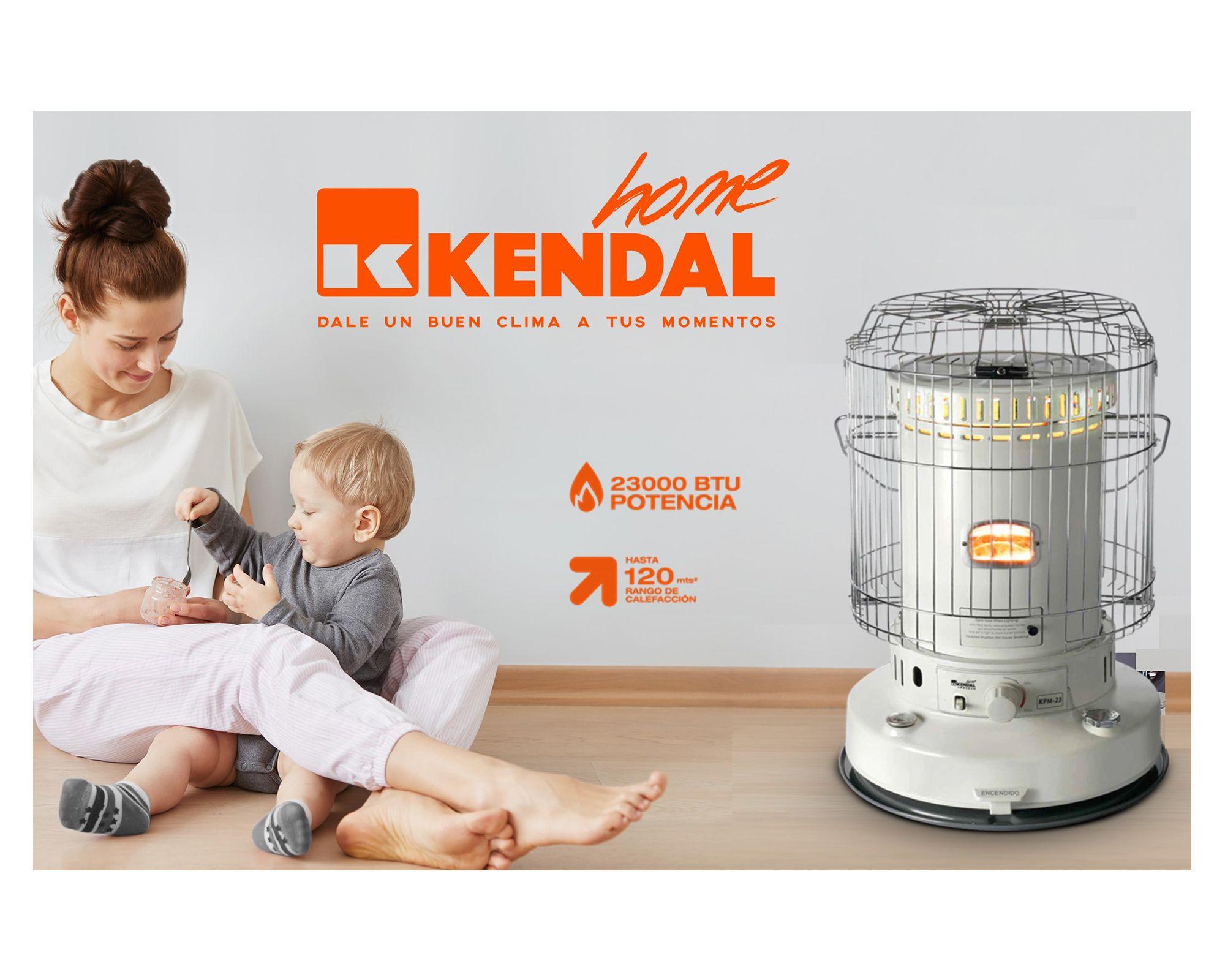Estufa a parafina 23000 BTU KPM-23 blanco-3
