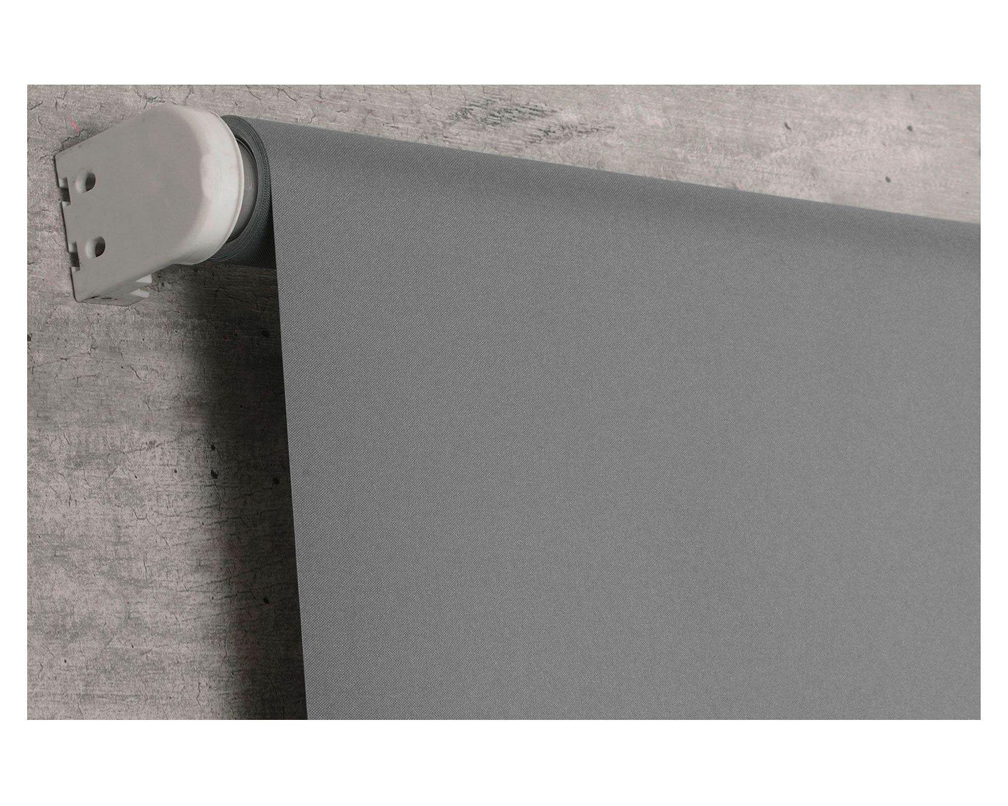 Cortina roller blackout 100x165 cm gris oscuro Cotidiana-2