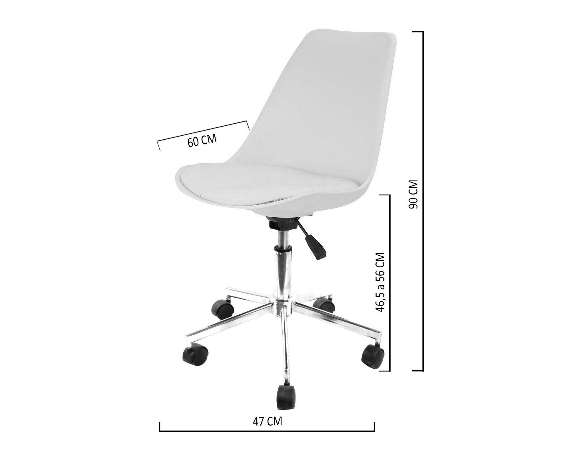 Silla de escritorio Trend blanco M+Design-6