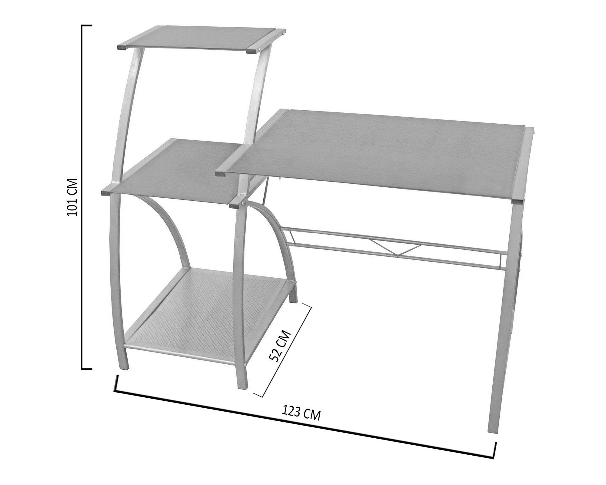 Escritorio Arco metal/negro M+Design-6
