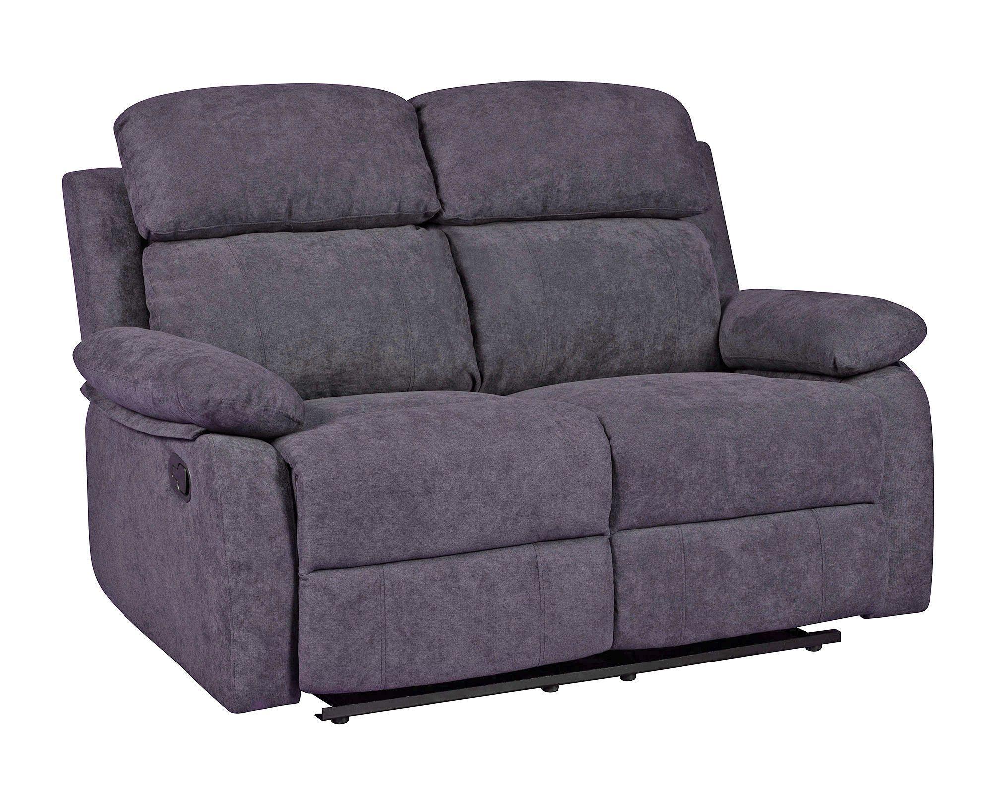 Sofá reclinable 2 cuerpos Albert gris M+Design-2