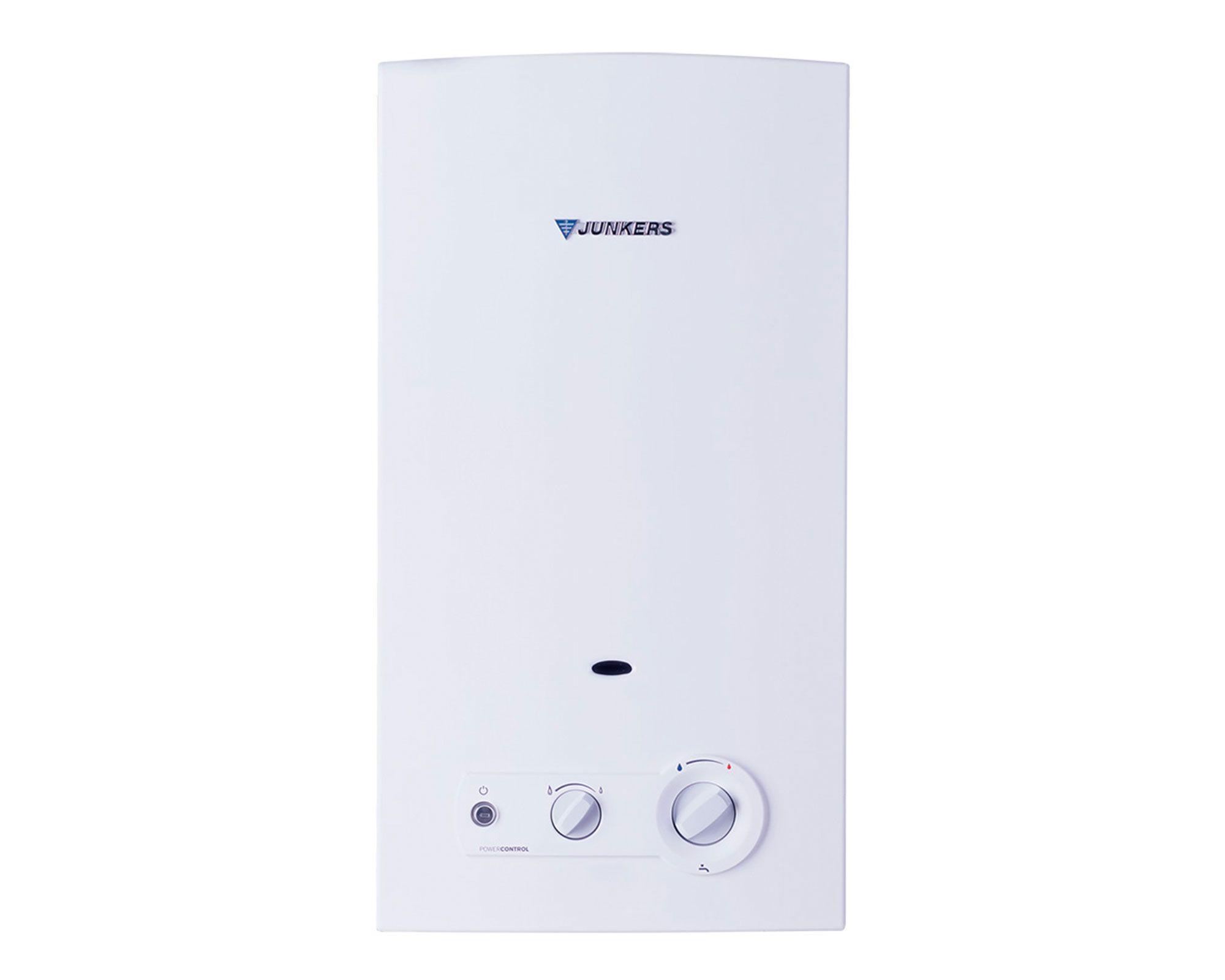 Calefont ionizado tiro natural 14 lt gas licuado WR14 2B Junkers-0