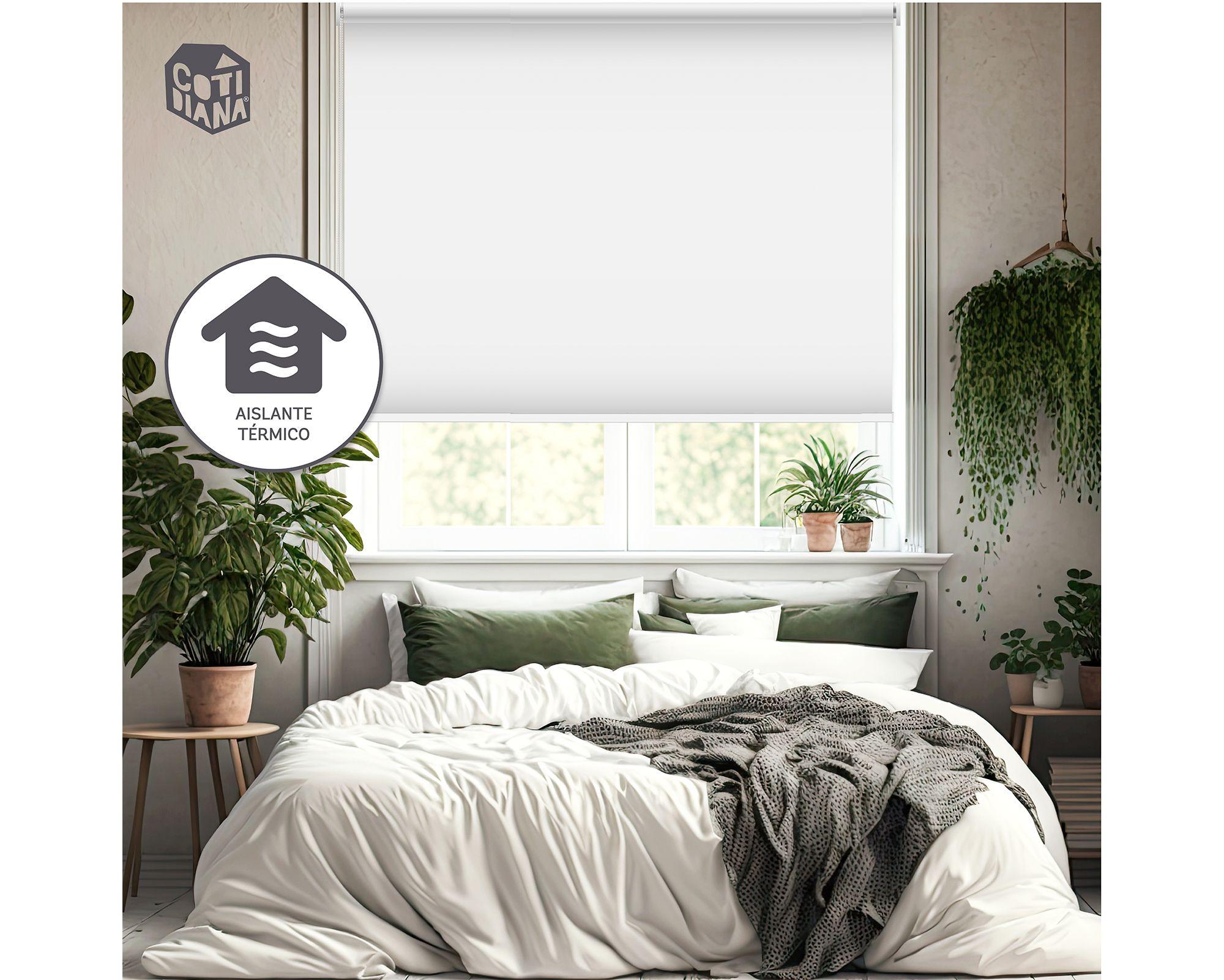 Cortina roller blackout 80x165 cm menta Cotidiana-3