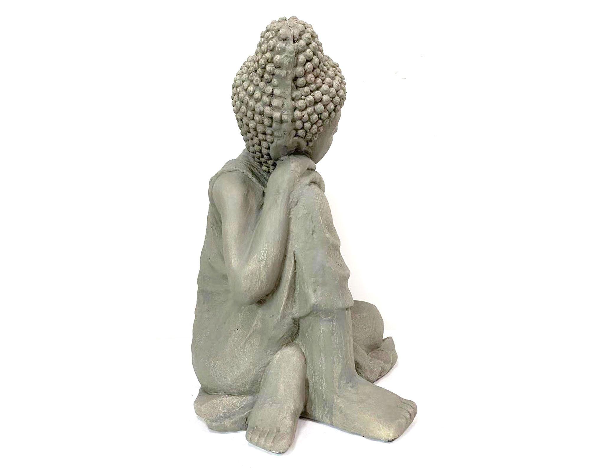 Figura decorativa 52 cm buda durmiente Outzen-1