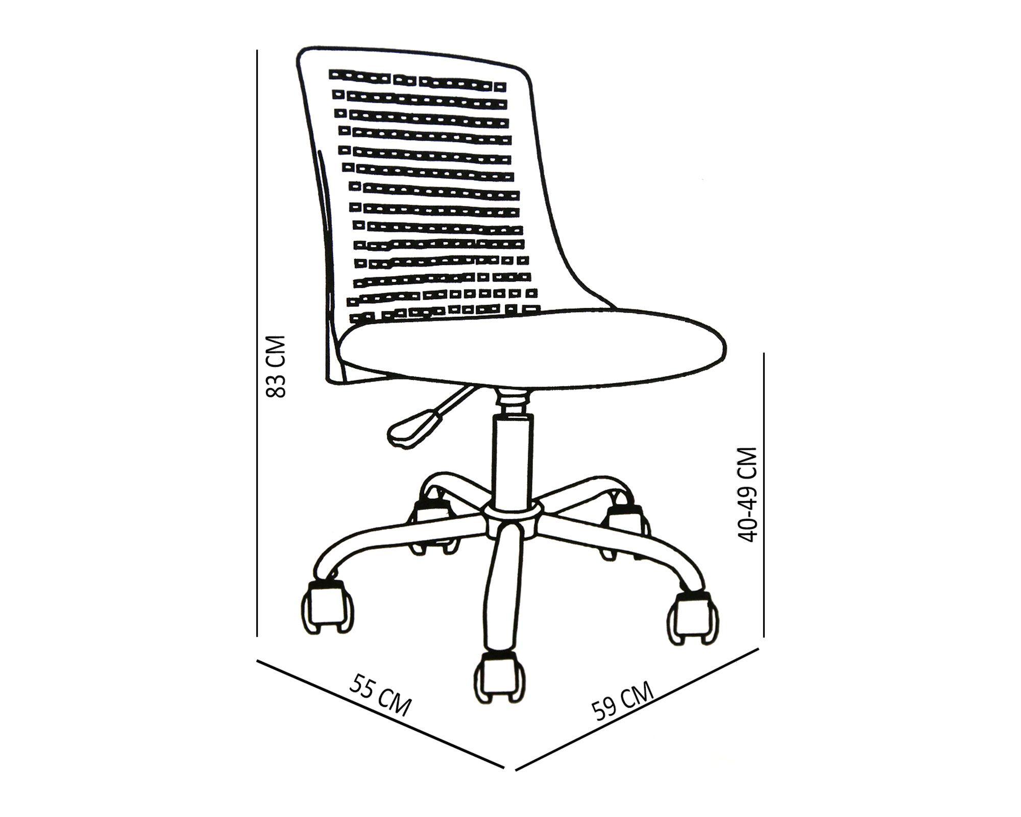 Silla de escritorio Cool blanco M+Design-3