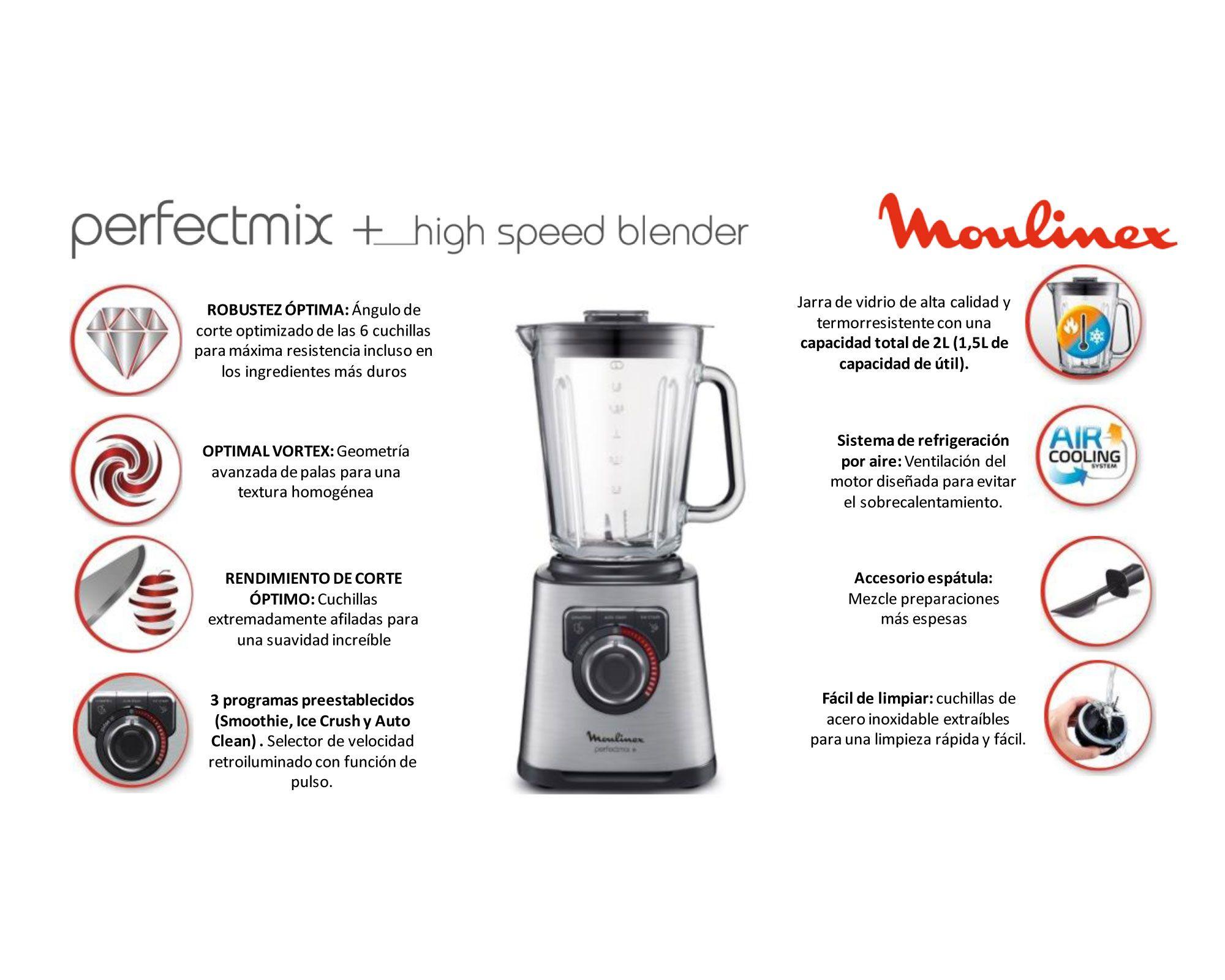 Licuadora 2 litros Perfect Mix LM811D10 gris-5