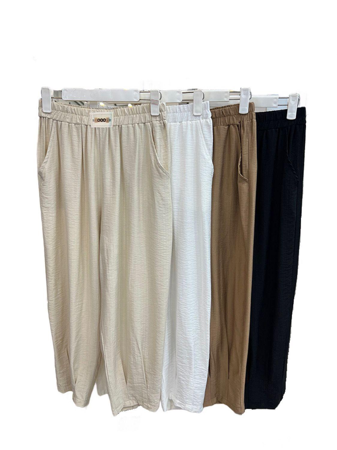 3/4 pantalones para mujer casual-2