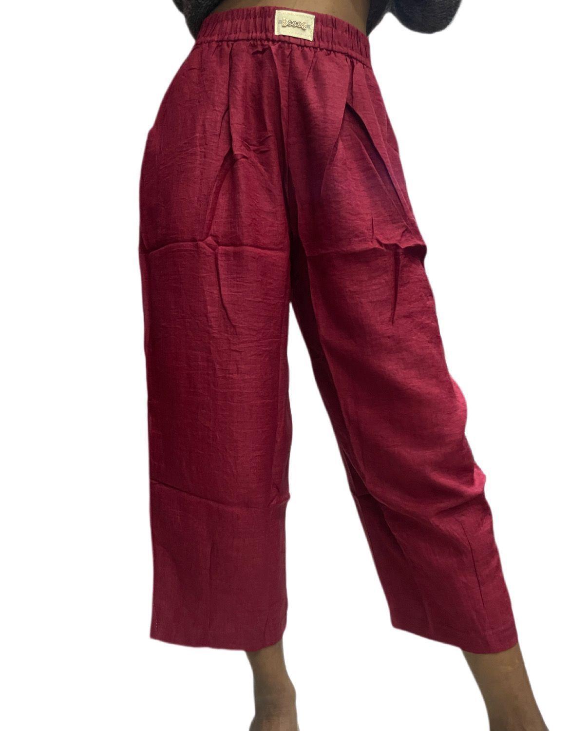 3/4 pantalones para mujer casual-0