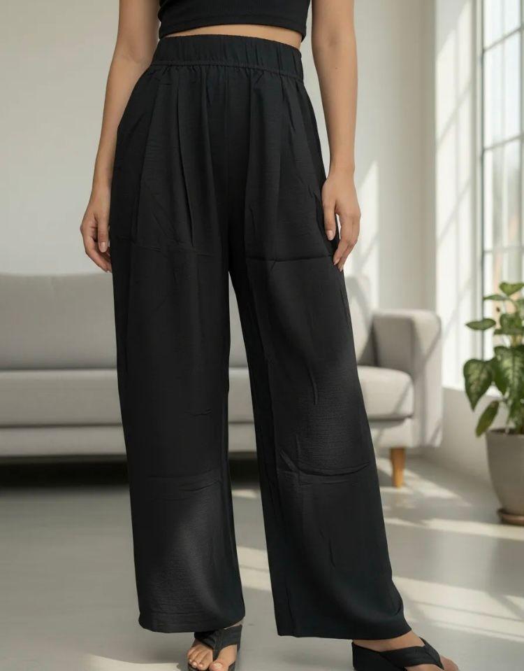 pantalon palazzo para mujer verano-0