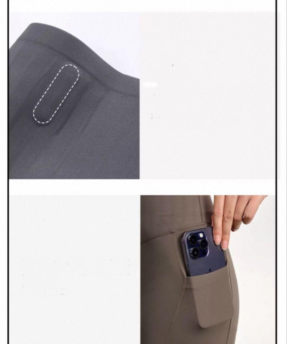 Calzas Leggings Deportivas Con Bolsillos Para Celular-3