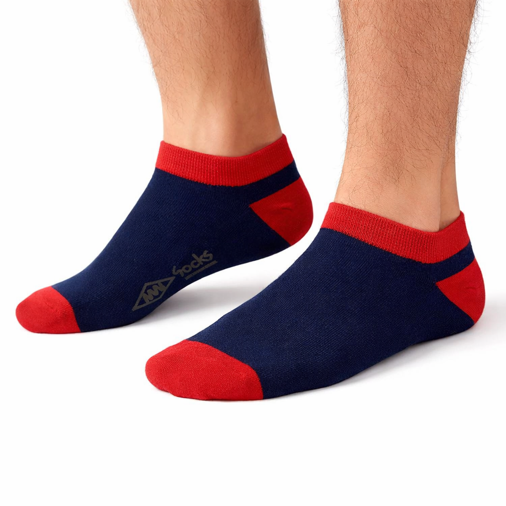 Pack 5 Calcetines Tobillo Hombre Diseño NW Confort Diario-4