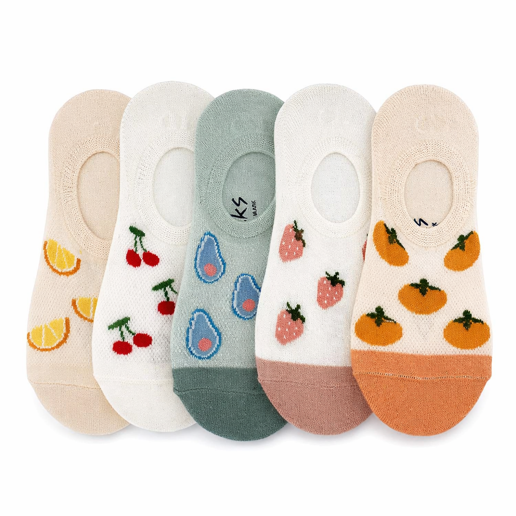 Pack 5 Calcetines Invisibles Mujer Diseño NW Confort Diario-0