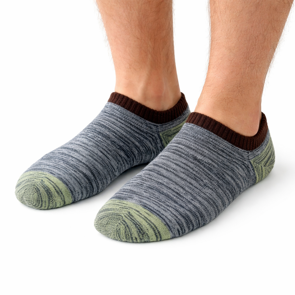 Pack 5 Calcetines Tobillo Hombre Diseño NW Confort Diario-2