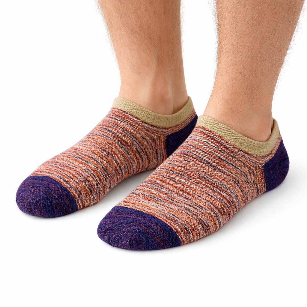 Pack 5 Calcetines Tobillo Hombre Diseño NW Confort Diario-3