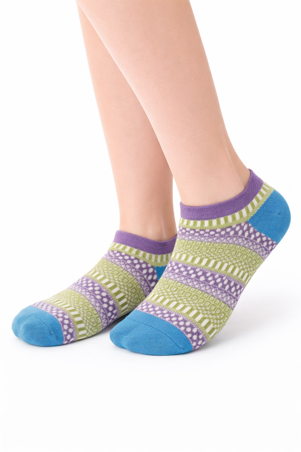 Pack 5 Calcetines mujer NW tobillo  Diseño Exclusivo  Cómodos y Resistentes-5