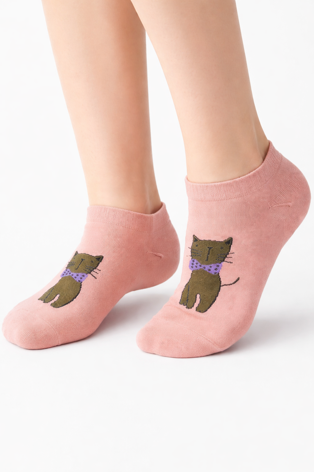 Pack 5 Calcetines Tobillo Mujer Diseño NW Confort Diario-2