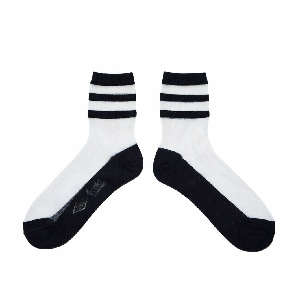 Pack 4 Calcetines Transparentes de Mujer NW Crew con Diseño y muy Cómodos!-3