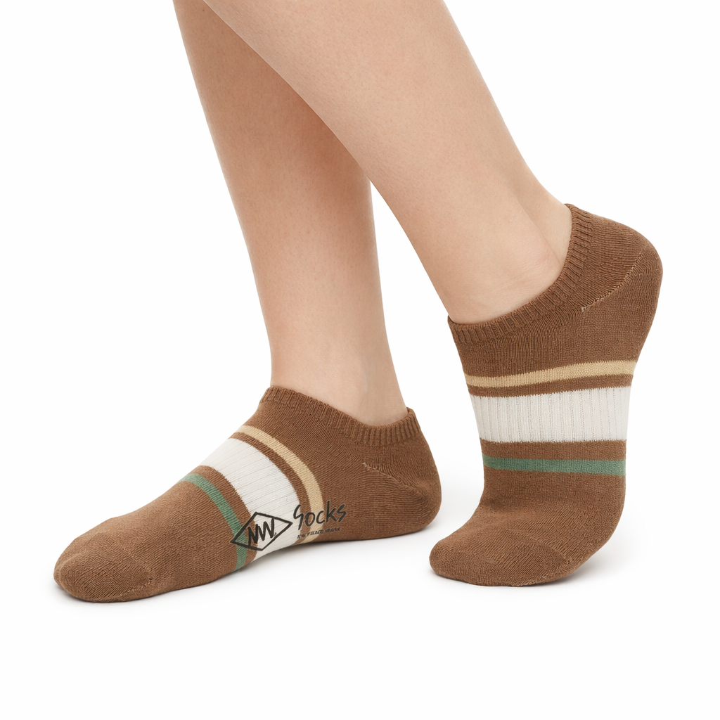 Pack 5 Calcetines Tobillo Unisex Diseño NW Confort Diario-3