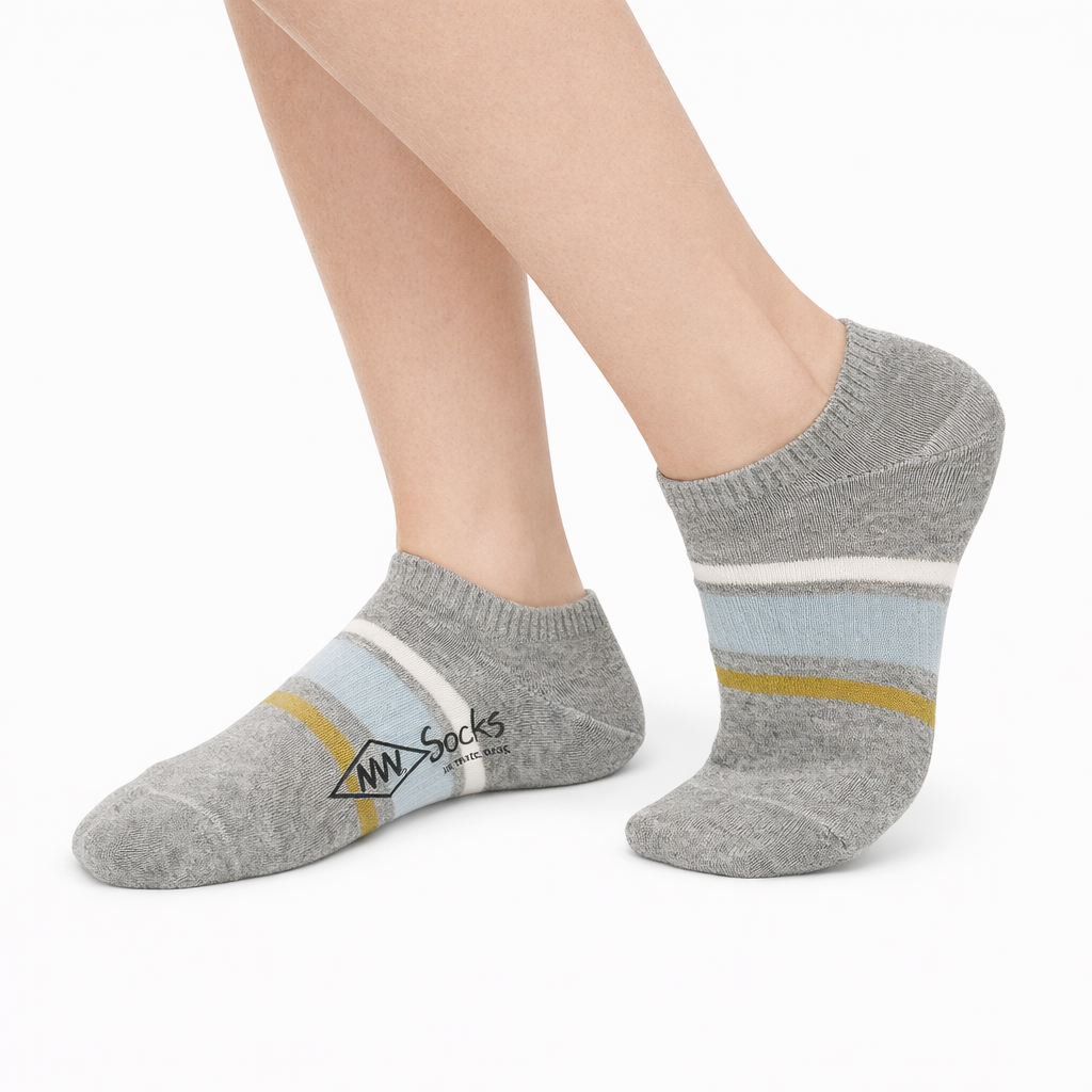 Pack 5 Calcetines Tobillo Unisex Diseño NW Confort Diario-6