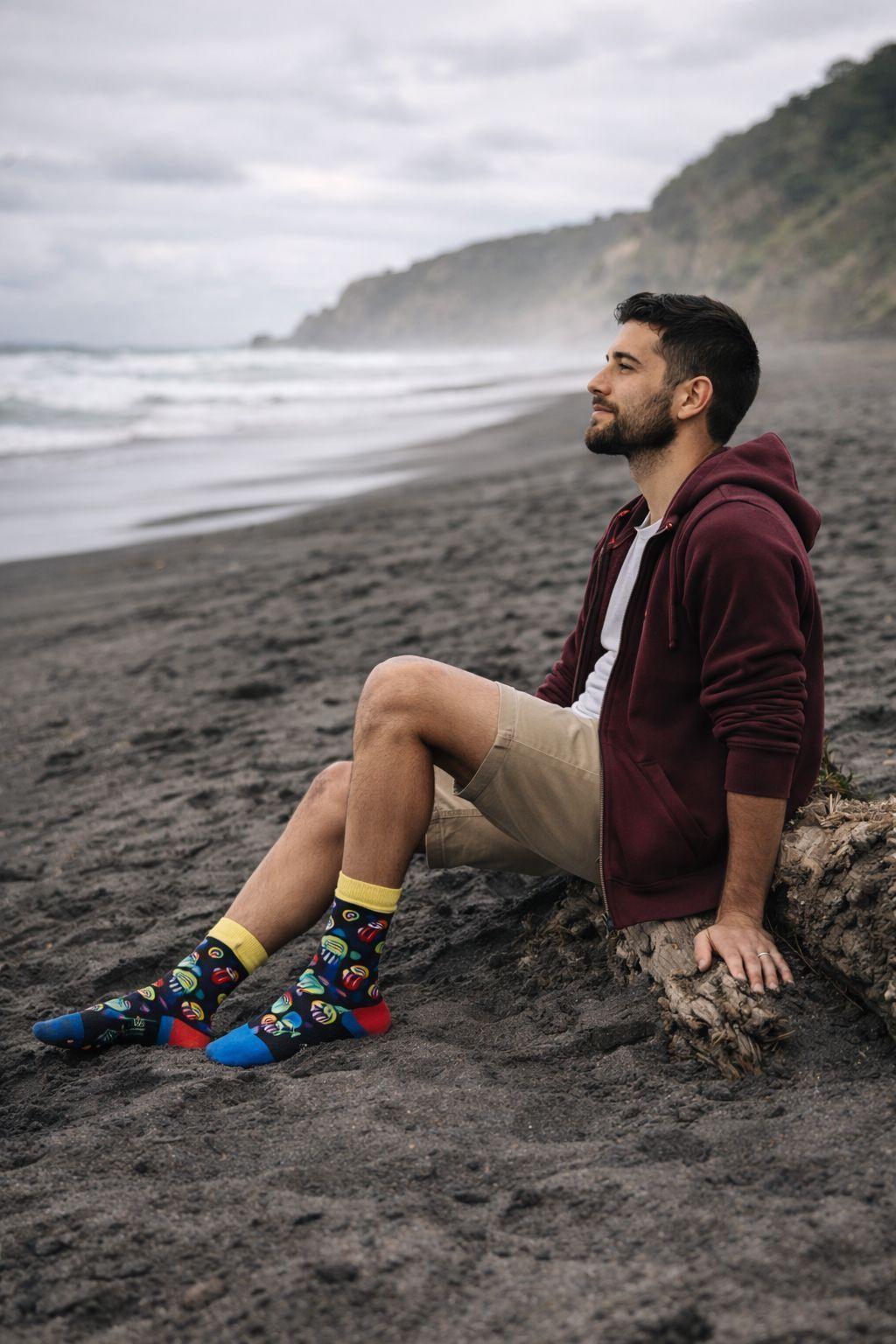 Pack 3 Calcetines con diseño NW modelo crew-2